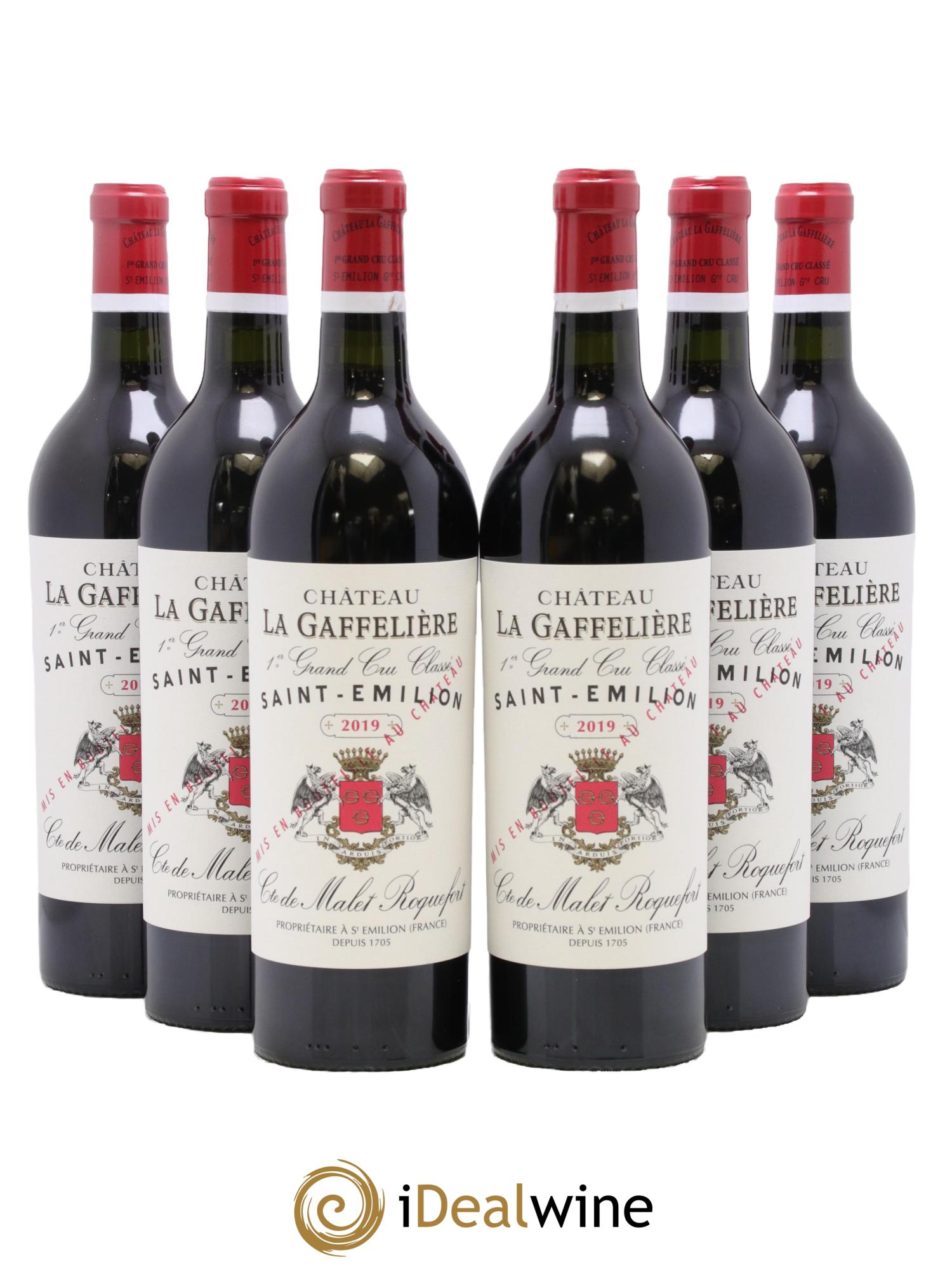Château la Gaffelière 1er Grand Cru Classé B 2019 - Lot of 6 bottles - 0
