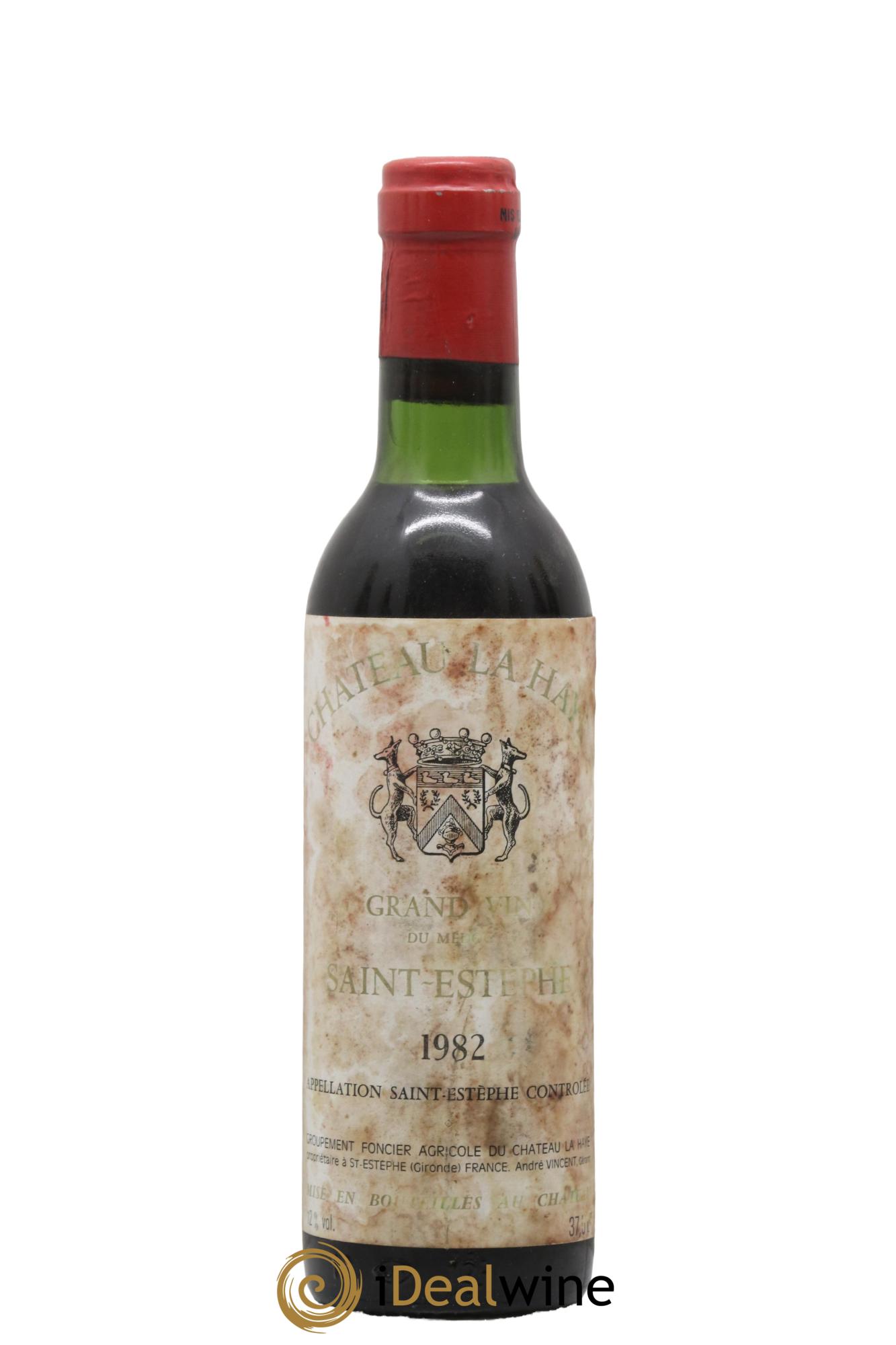 Saint-Estèphe Château La Haye 1982 - Lot de 1 demi bouteille - 0