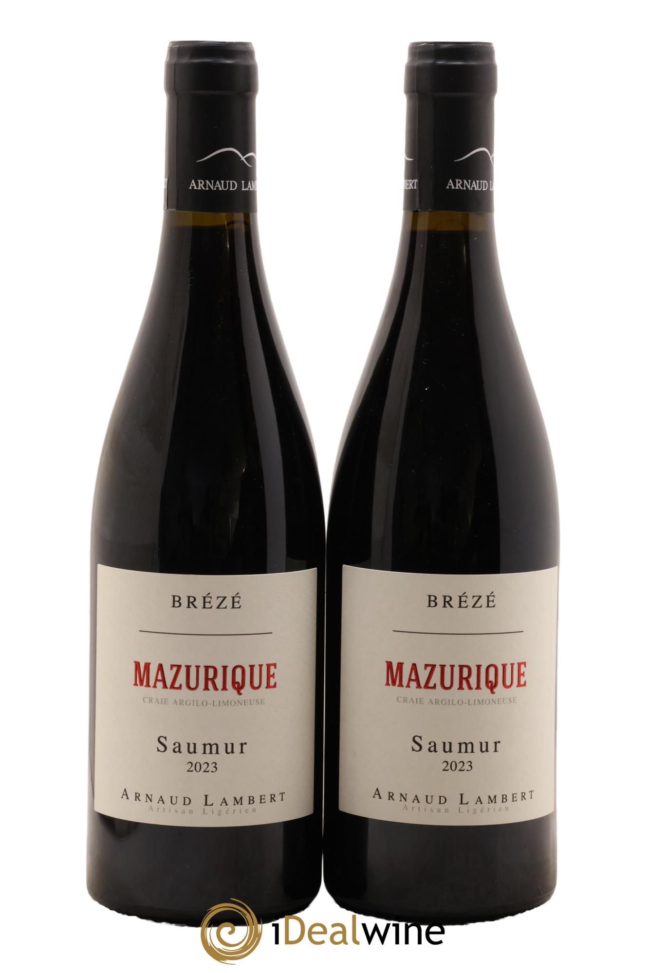 Saumur Clos Mazurique Arnaud Lambert 2023 - Lot de 2 bouteilles - 0