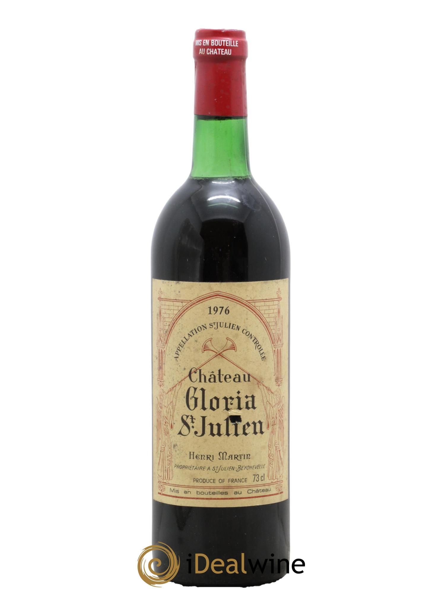 Château Gloria 1976 - Posten von 1 Flasche - 0