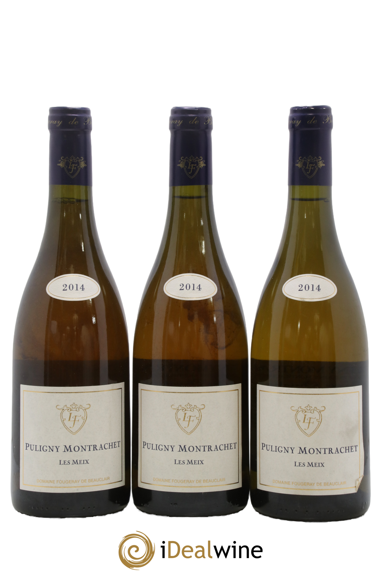 Puligny-Montrachet Les Meix Fougeray de Beauclair 2014 - Posten von 3 Flaschen - 0