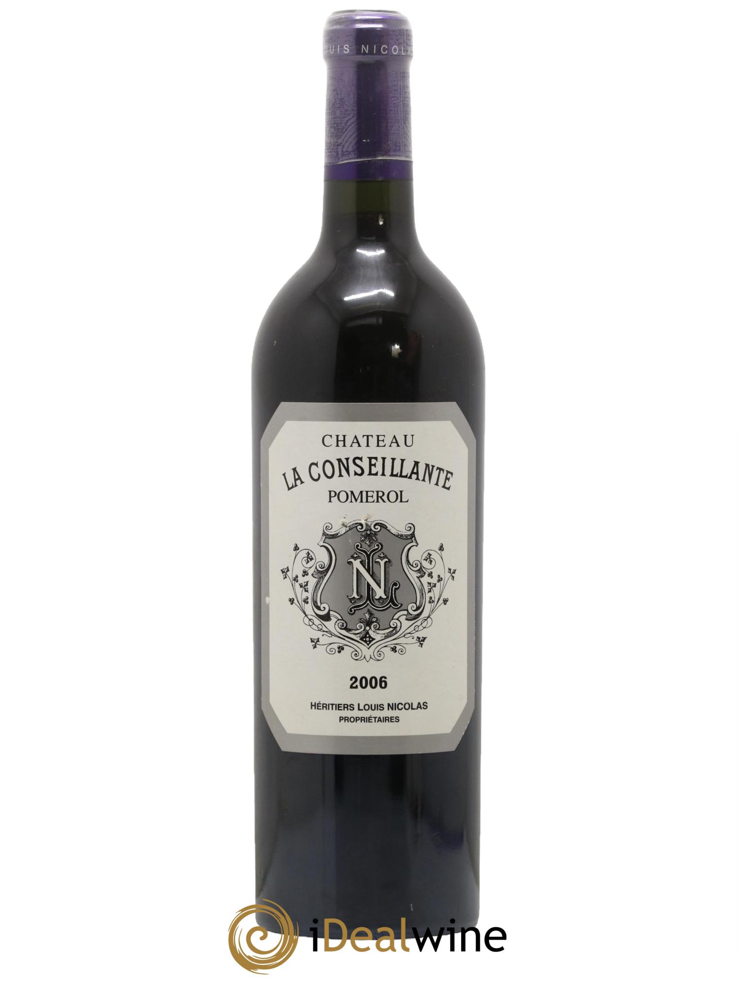 Château la Conseillante 2006 - Lot de 1 bouteille - 0