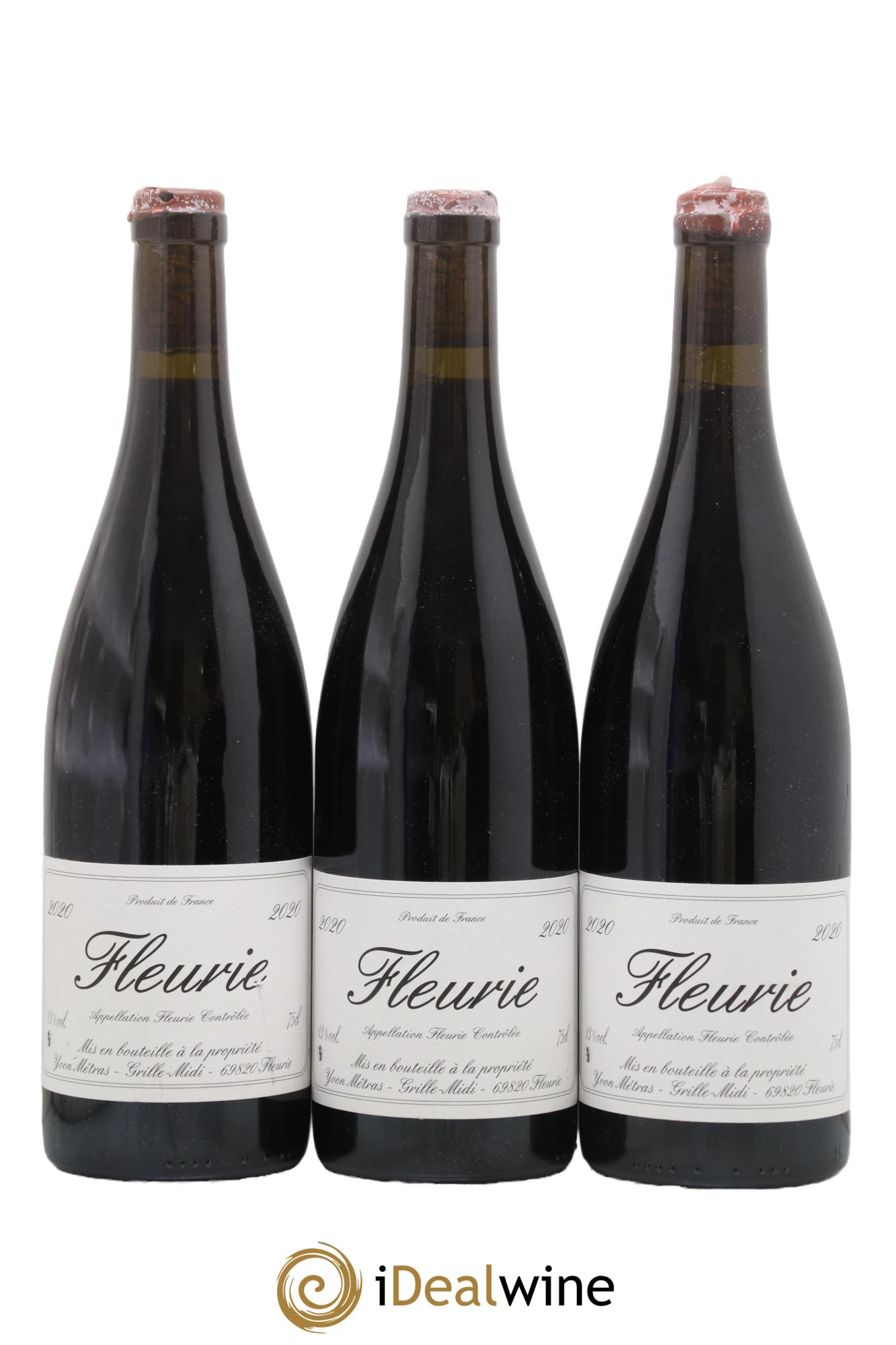 Fleurie Yvon Métras 2020 - Lotto di 3 bottiglie - 0
