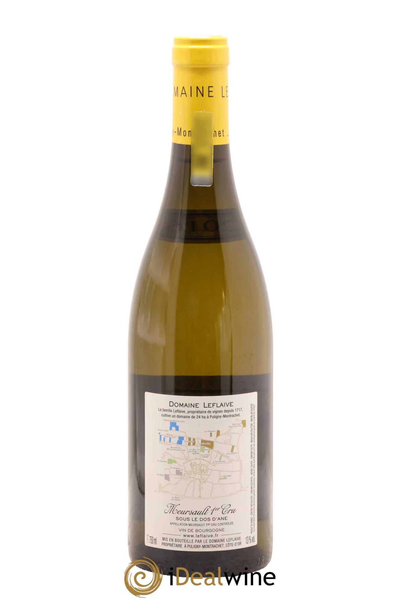 Meursault 1er Cru Sous le Dos d'Ane Leflaive (Domaine) 2016 - Lot of 1 bottle - 1