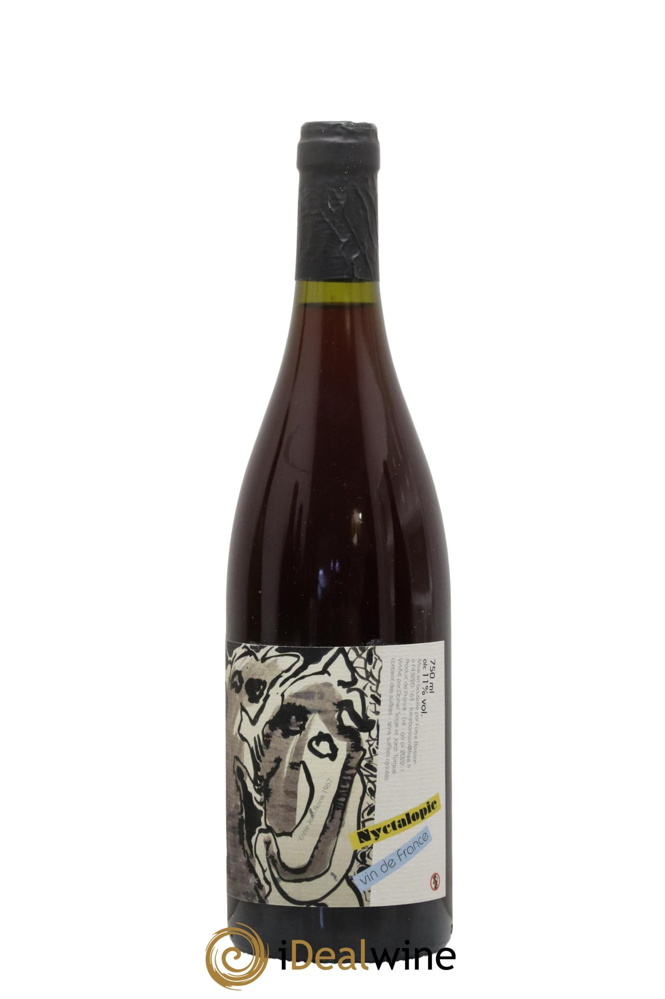 Vin de France Nyctalopie Daniel Sage 2021 - Lot de 1 bouteille - 0