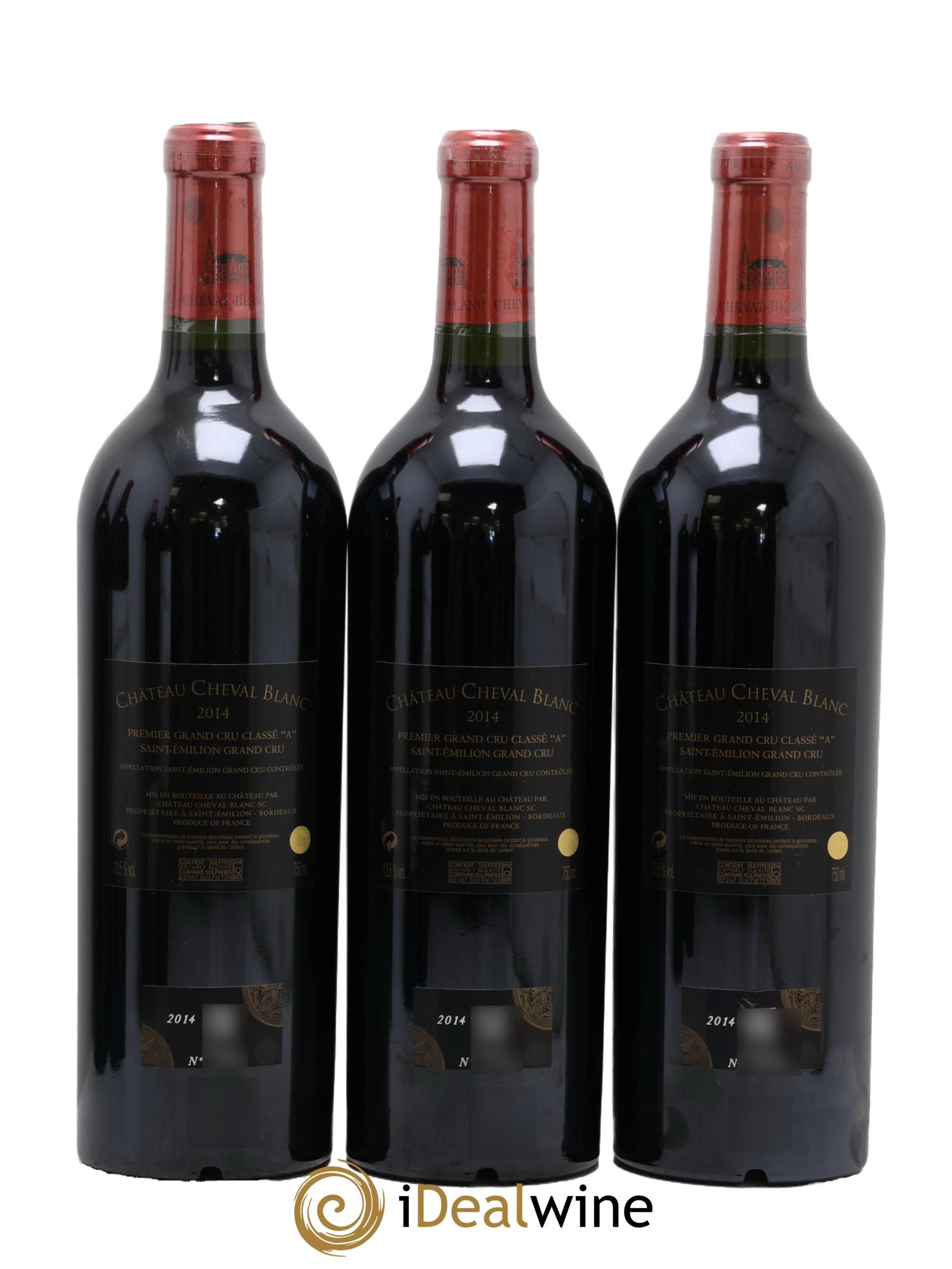 Château Cheval Blanc 1er Grand Cru Classé A 2014 - Lot of 6 bottles - 2