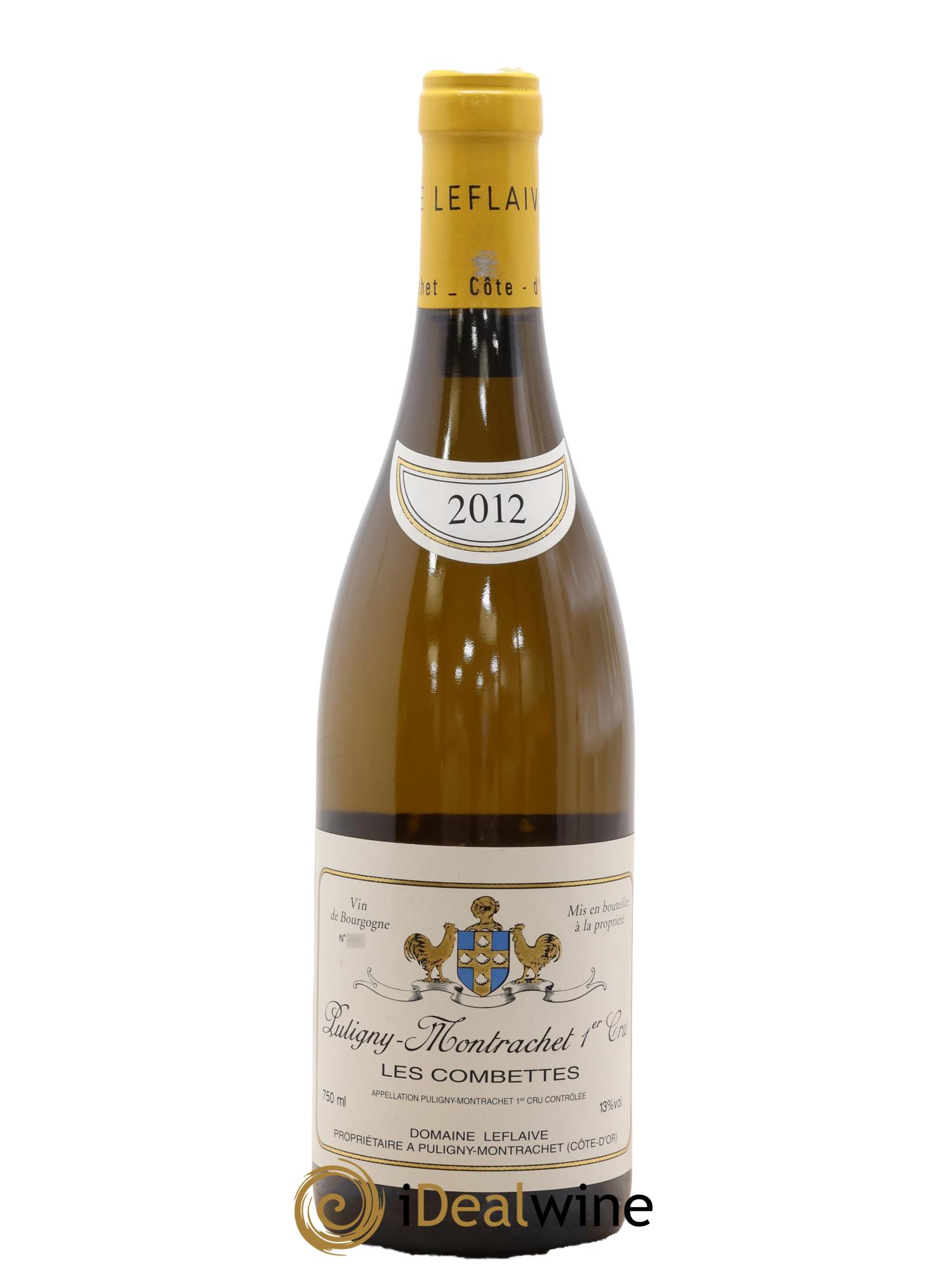 Puligny-Montrachet 1er Cru Les Combettes Leflaive (Domaine) 2012 - Lot of 1 bottle - 0