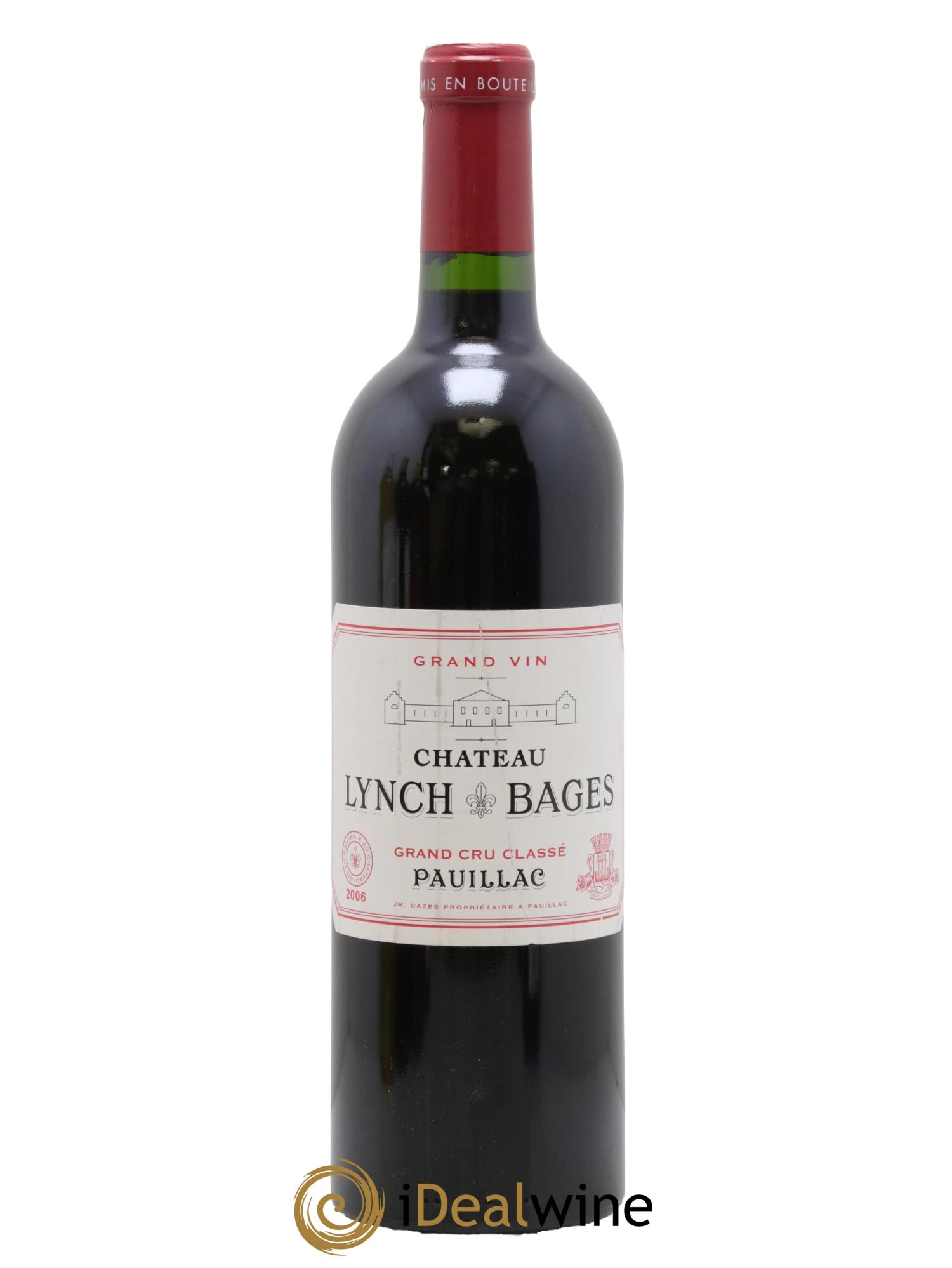 Château Lynch Bages 5ème Grand Cru Classé 2006 - Lot de 1 bouteille - 0