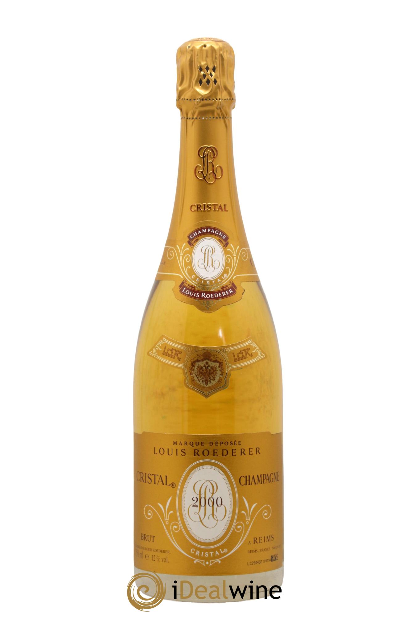 Cristal Louis Roederer 2000 - Lotto di 1 bottiglia - 1