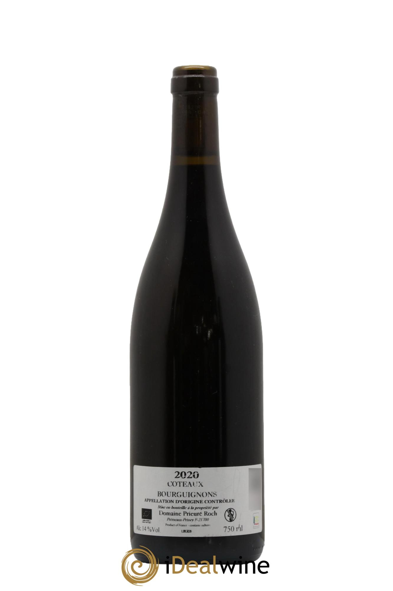 Coteaux Bourguignons Prieuré Roch 2020 - Lot de 1 bouteille - 1
