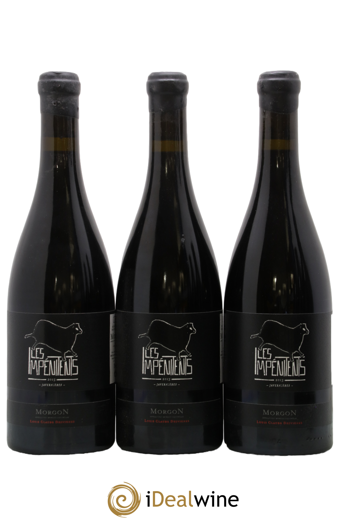 Morgon Javernières Les Impénitents Louis-Claude Desvignes 2013 - Lot de 3 bouteilles - 0
