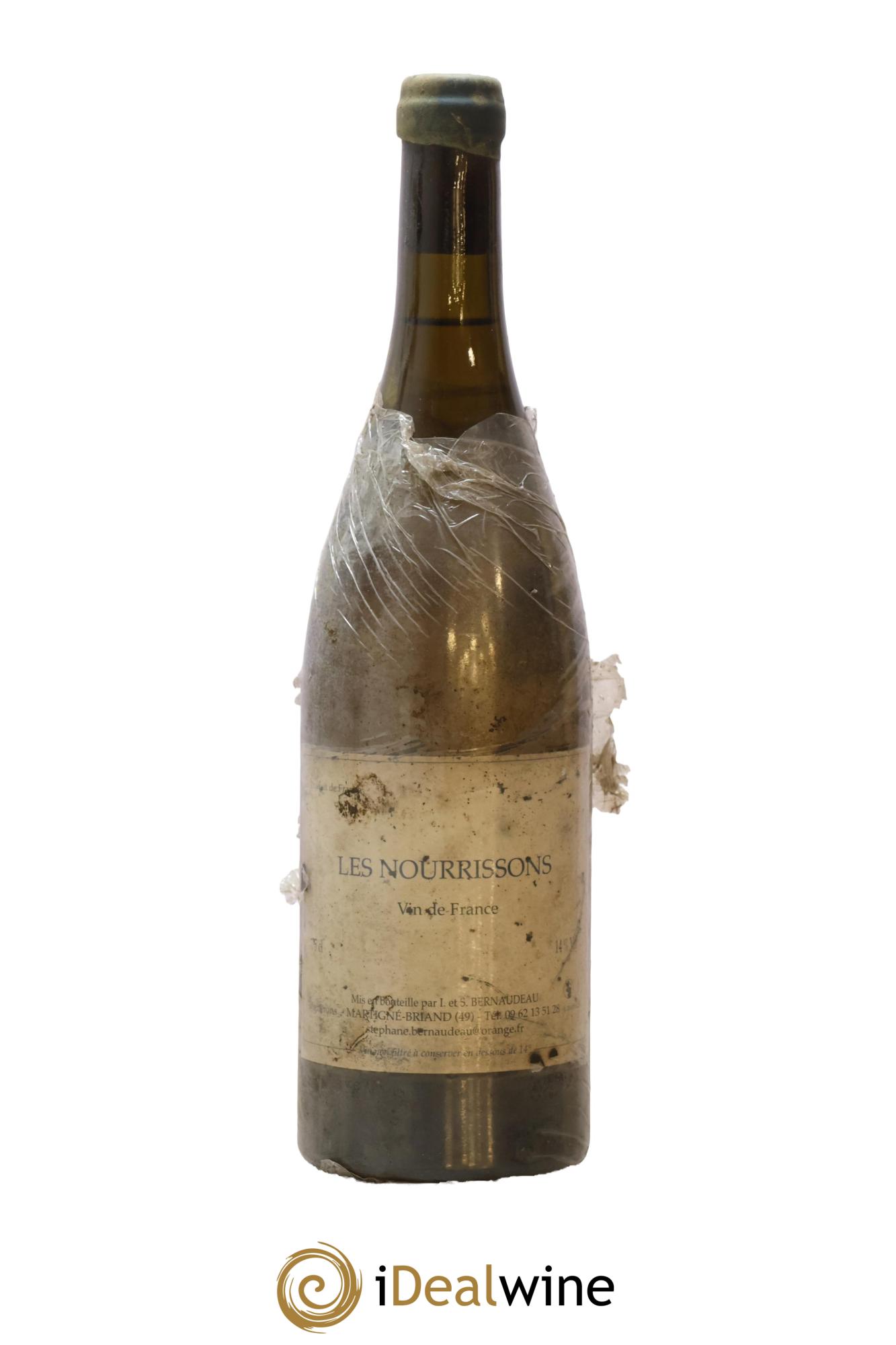 Vin de France Les Nourrissons Stéphane Bernaudeau 2010 - Lot de 1 bouteille - 0