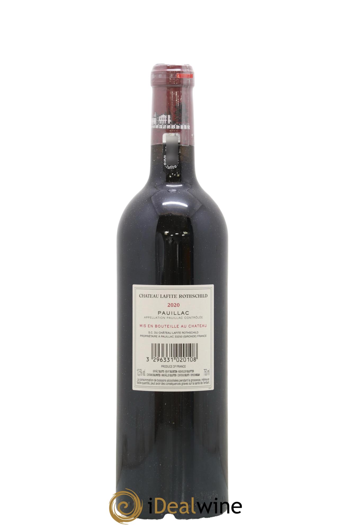 Château Lafite Rothschild 1er Grand Cru Classé 2020 - Lotto di 1 bottiglia - 2