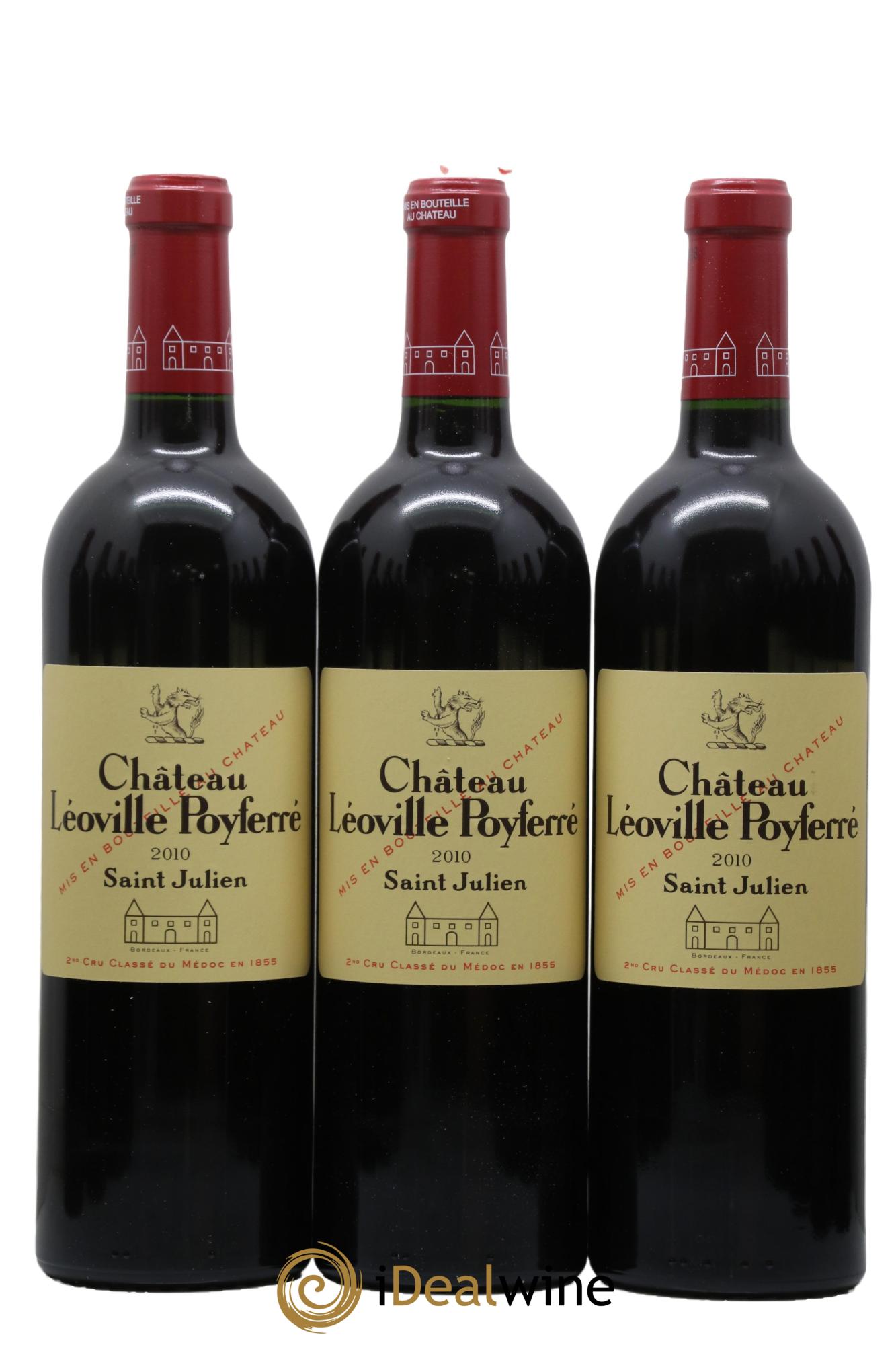Château Léoville Poyferré 2ème Grand Cru Classé 2010 - Lot de 12 bouteilles - 4