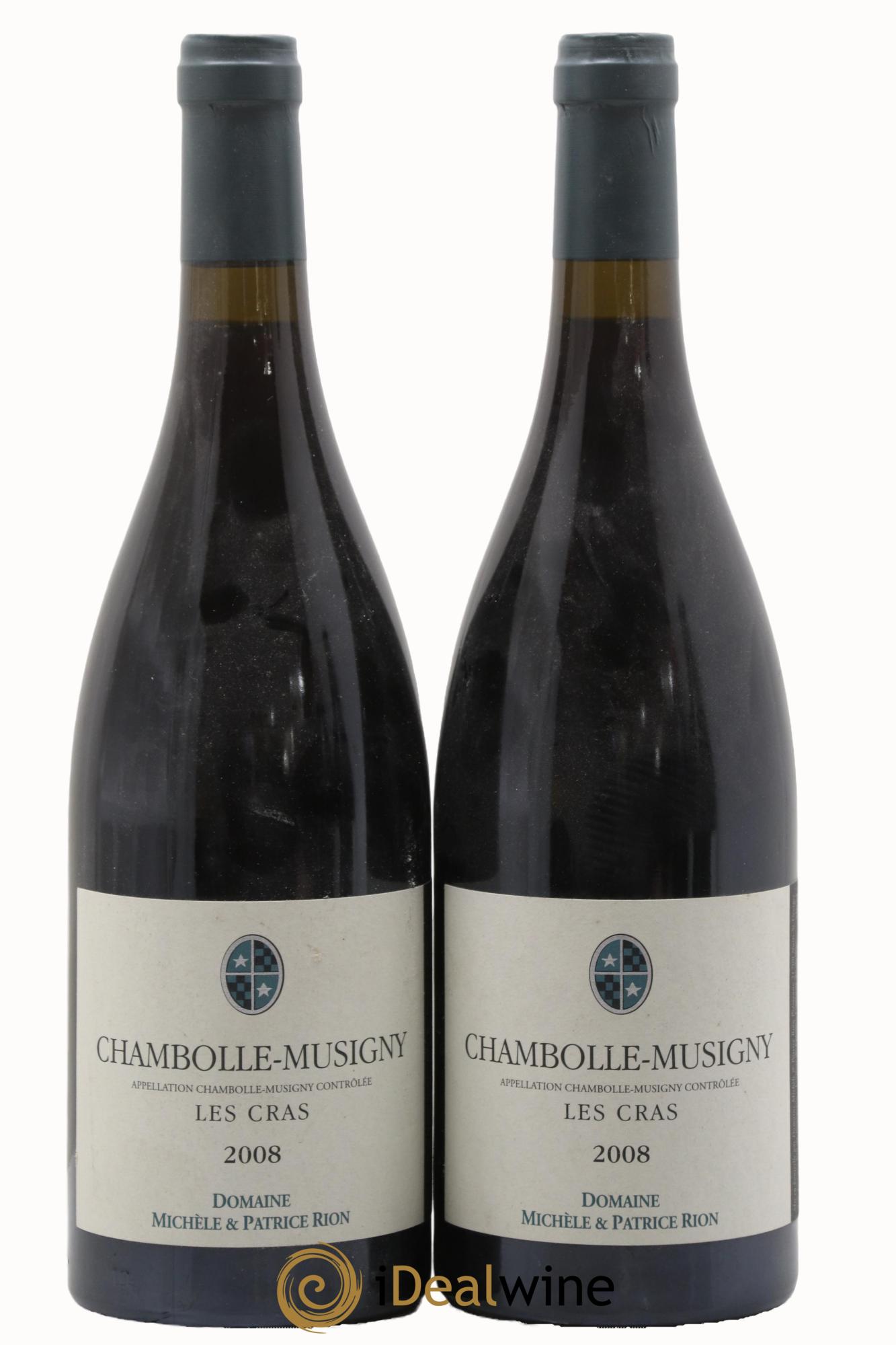 Chambolle-Musigny Les Cras Patrice Rion (Domaine) 2008 - Posten von 2 Flaschen - 0