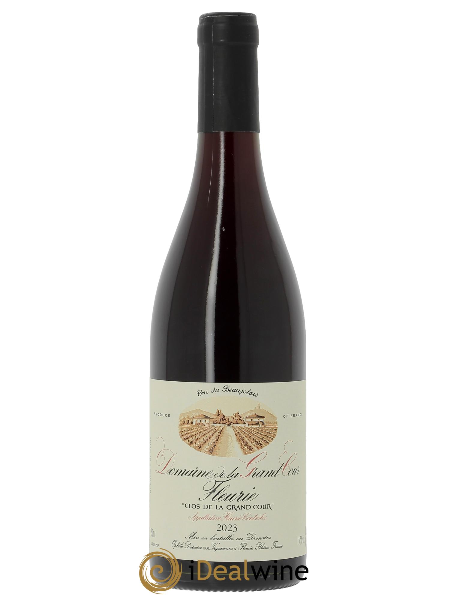 Fleurie Clos de la Grand'Cour Grand'cour (Domaine de la) - Jean-Louis Dutraive 2023 - Lot de 1 bouteille - 0