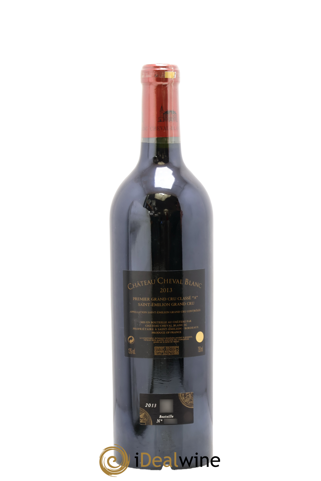 Château Cheval Blanc 1er Grand Cru Classé A 2013 - Lot de 1 bouteille - 1