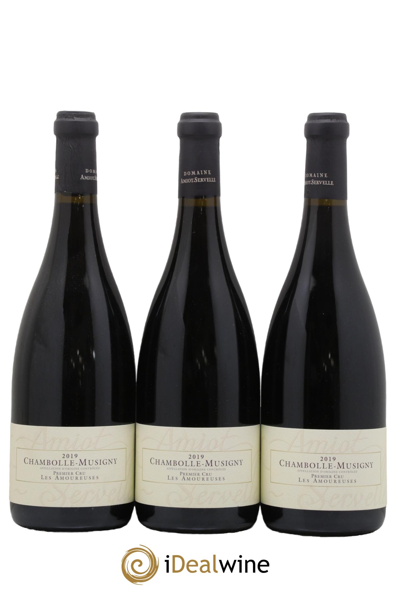 Chambolle-Musigny 1er Cru Les Amoureuses Amiot-Servelle  2019 - Lot de 3 bouteilles - 0