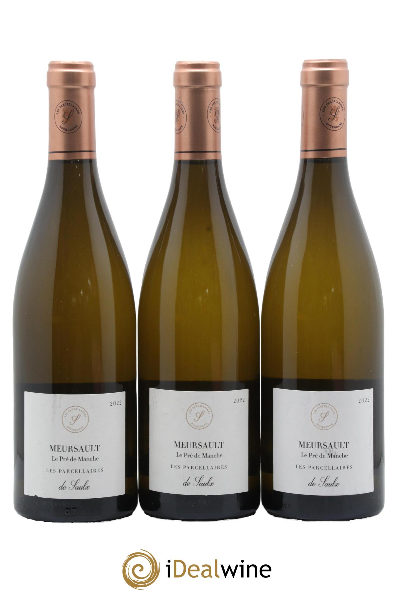 Meursault Le Pré de Manche Les Parcellaires De Saulx 2022 - Lot de 3 bouteilles - 0