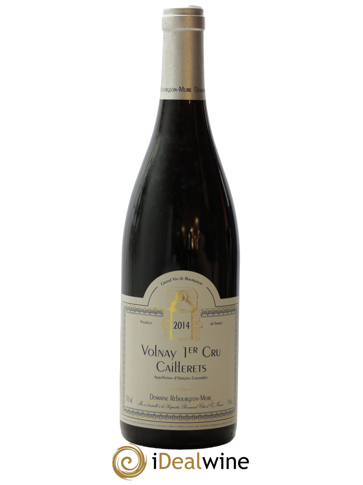 Volnay 1er Cru Caillerets Rebourgeon-Mure 2014 - Lot de 1 bouteille - 0