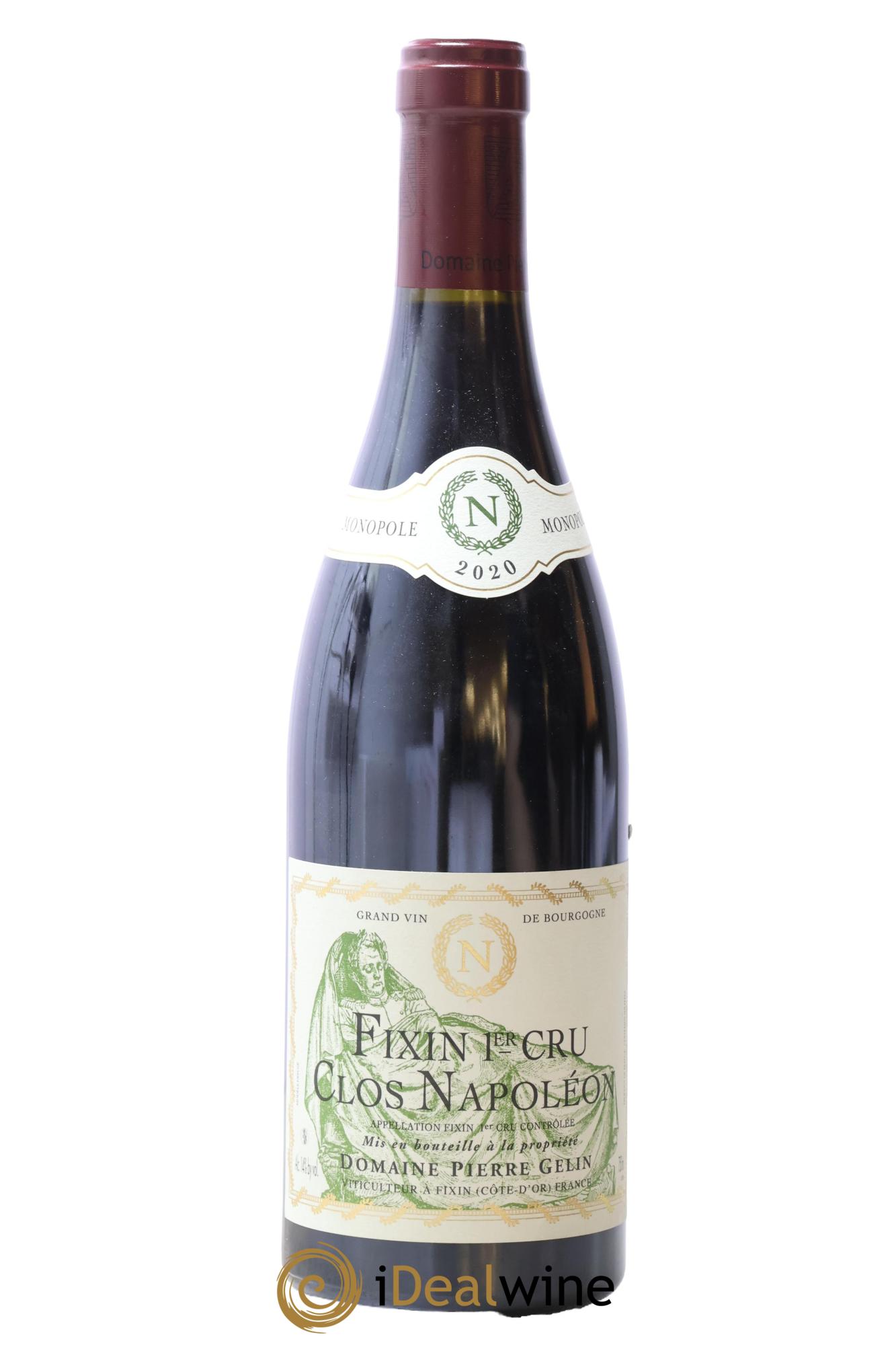 Fixin 1er Cru Clos Napoléon Pierre Gelin 2020 - Lot de 1 bouteille - 0