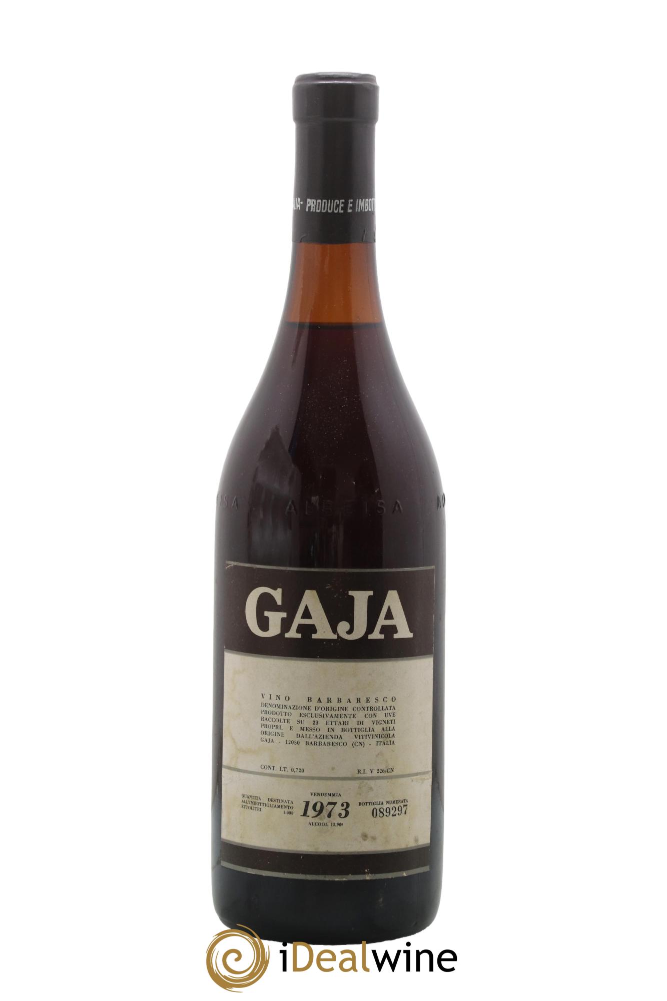 Barbaresco DOCG Angelo Gaja 1973 - Lot of 1 bottle - 0