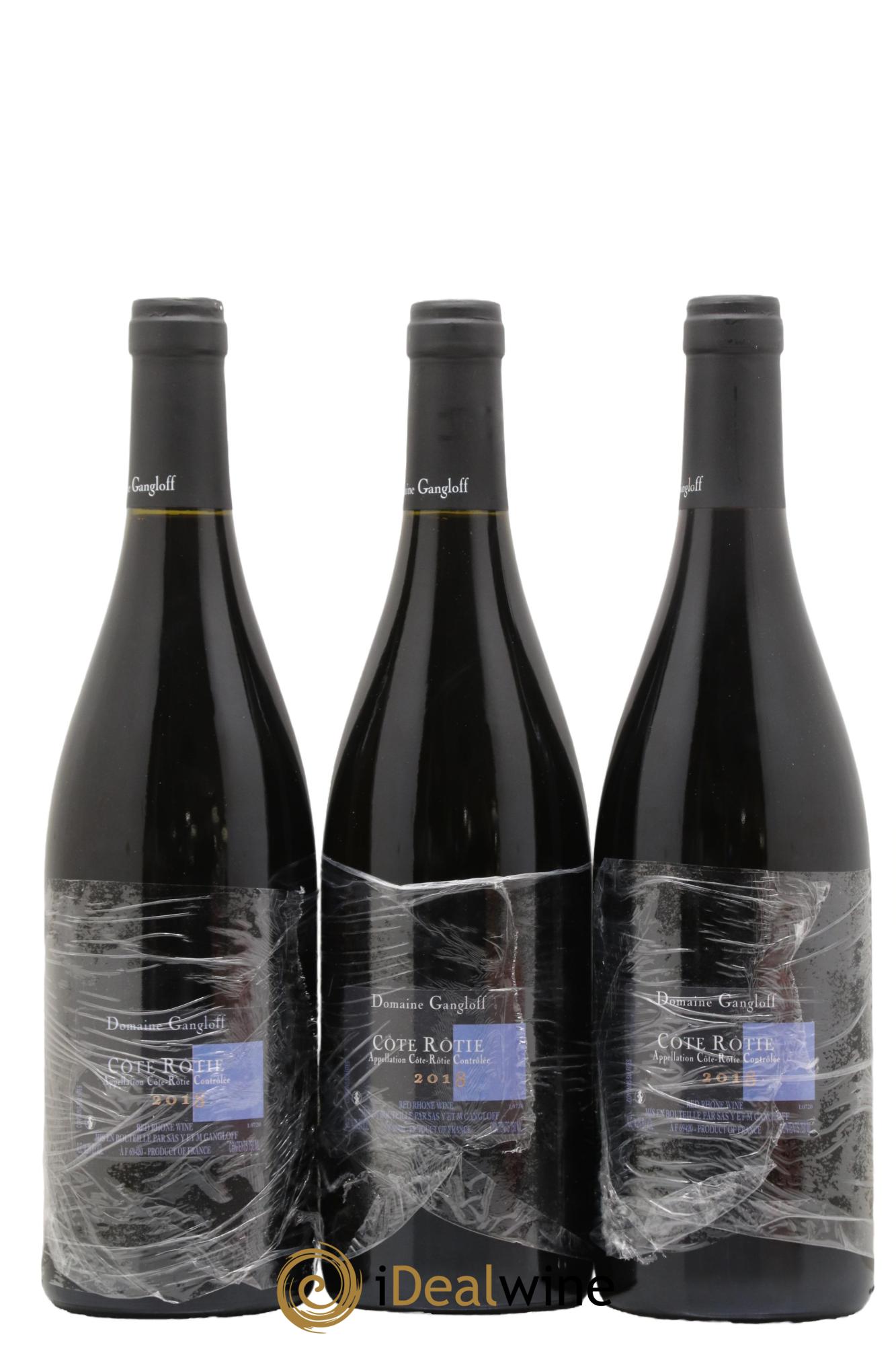 Côte-Rôtie La Barbarine Gangloff (Domaine) 2018 - Lot of 3 bottles - 1