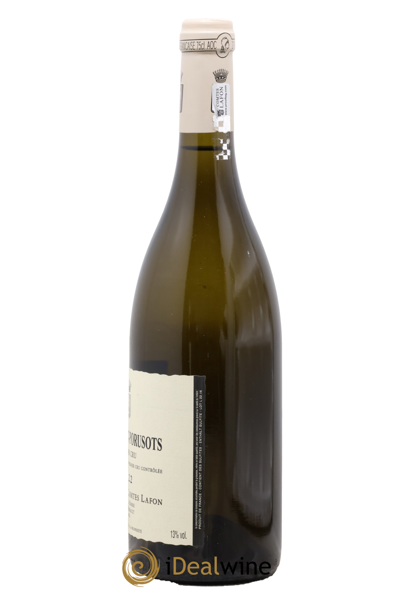 Meursault 1er Cru Porusots Comtes Lafon (Domaine des) 2022 - Lot de 1 bouteille - 1