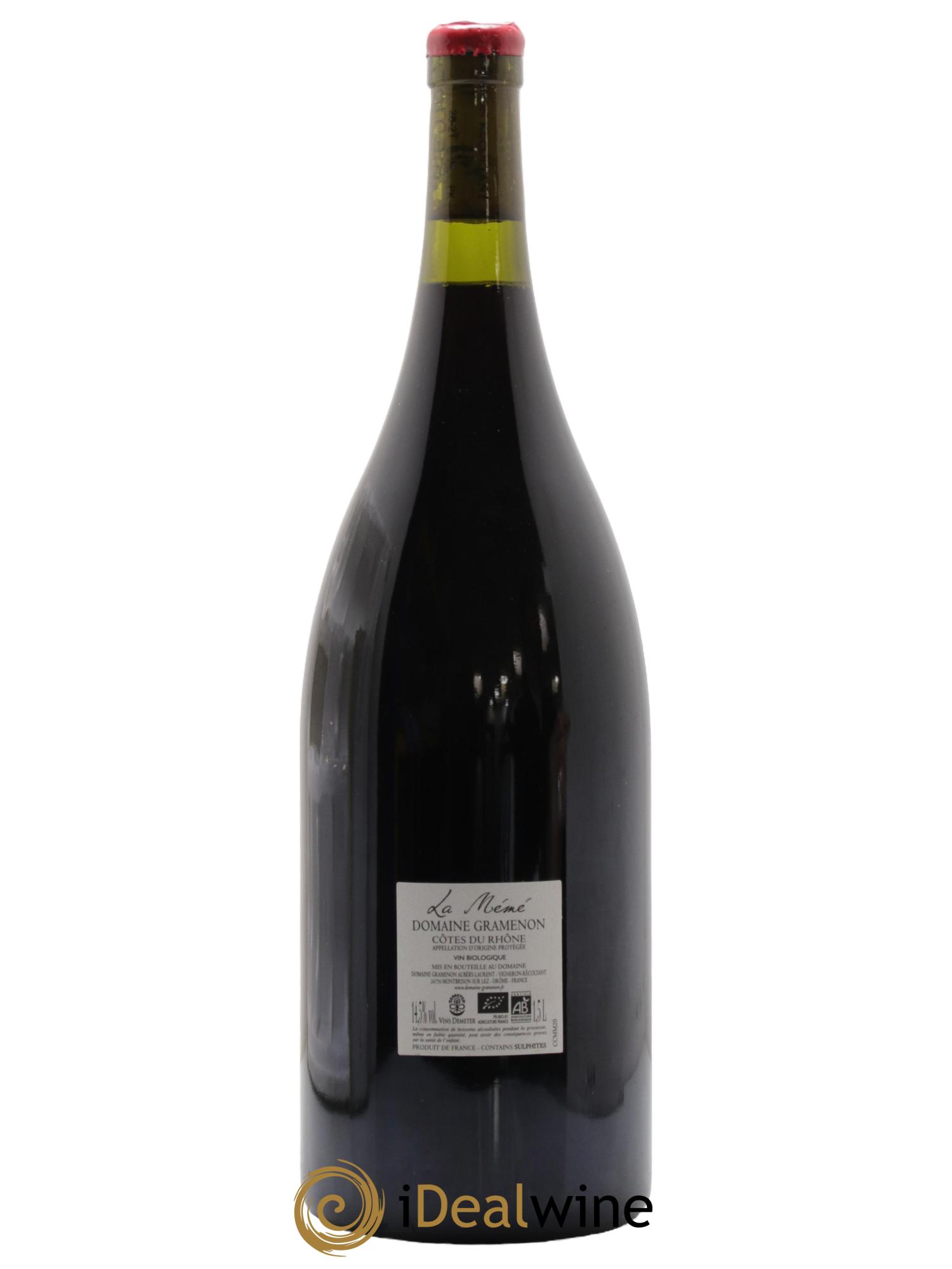 Côtes-du-Rhône La Mémé Ceps Centenaires Gramenon (Domaine) 2020 - Lot de 1 magnum - 1