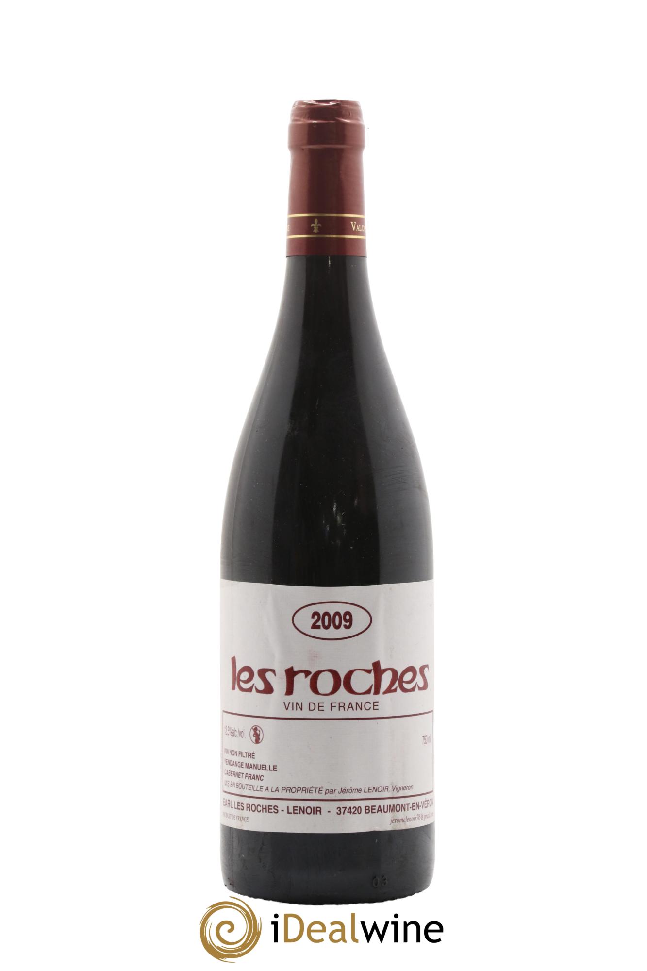 Vin de France Les Roches Lenoir (Domaine) 2009 - Lot de 1 bouteille - 0