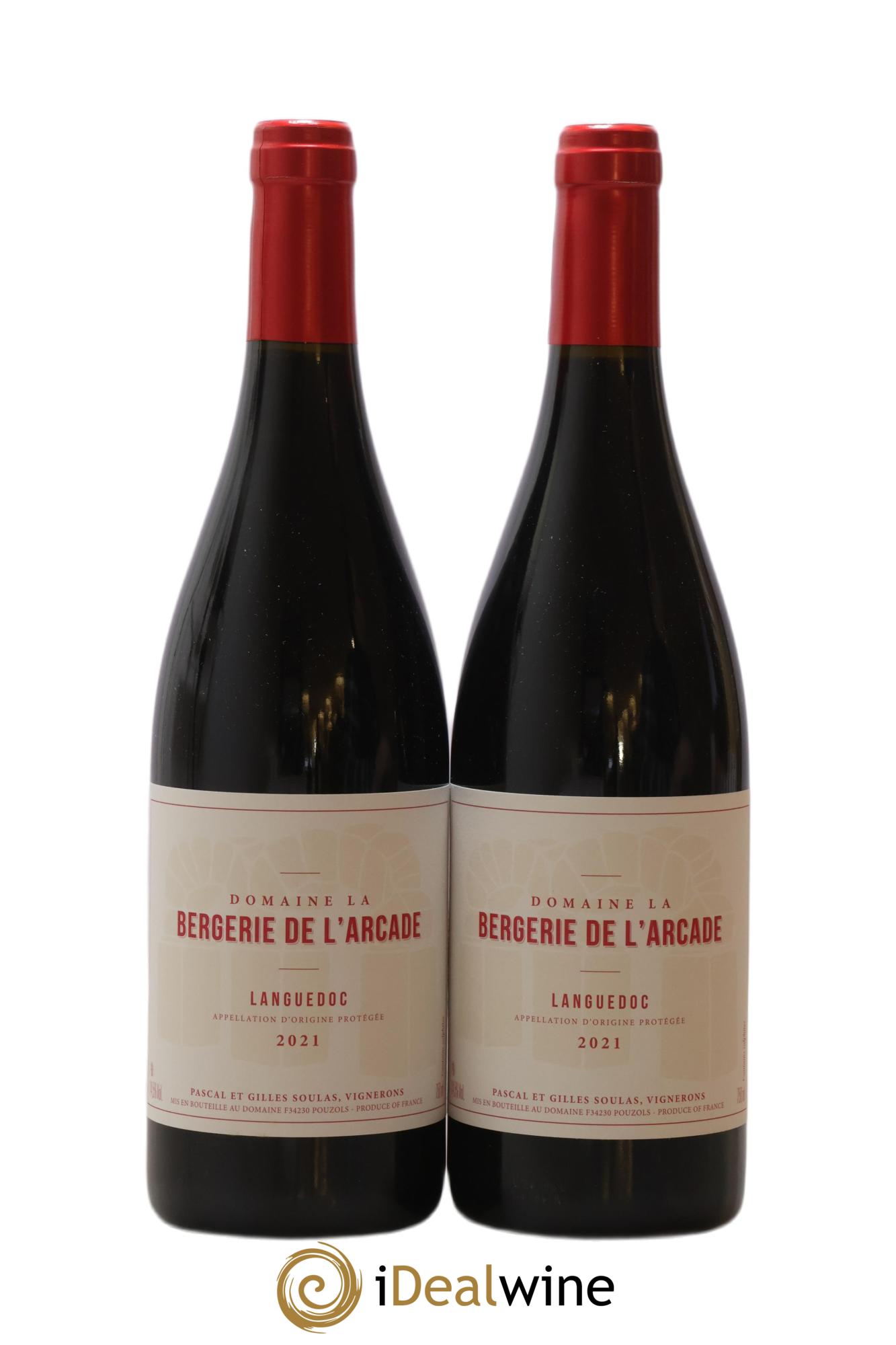 Languedoc La Bergerie de l'Arcade (Domaine) 2021 - Posten von 2 Flaschen - 0