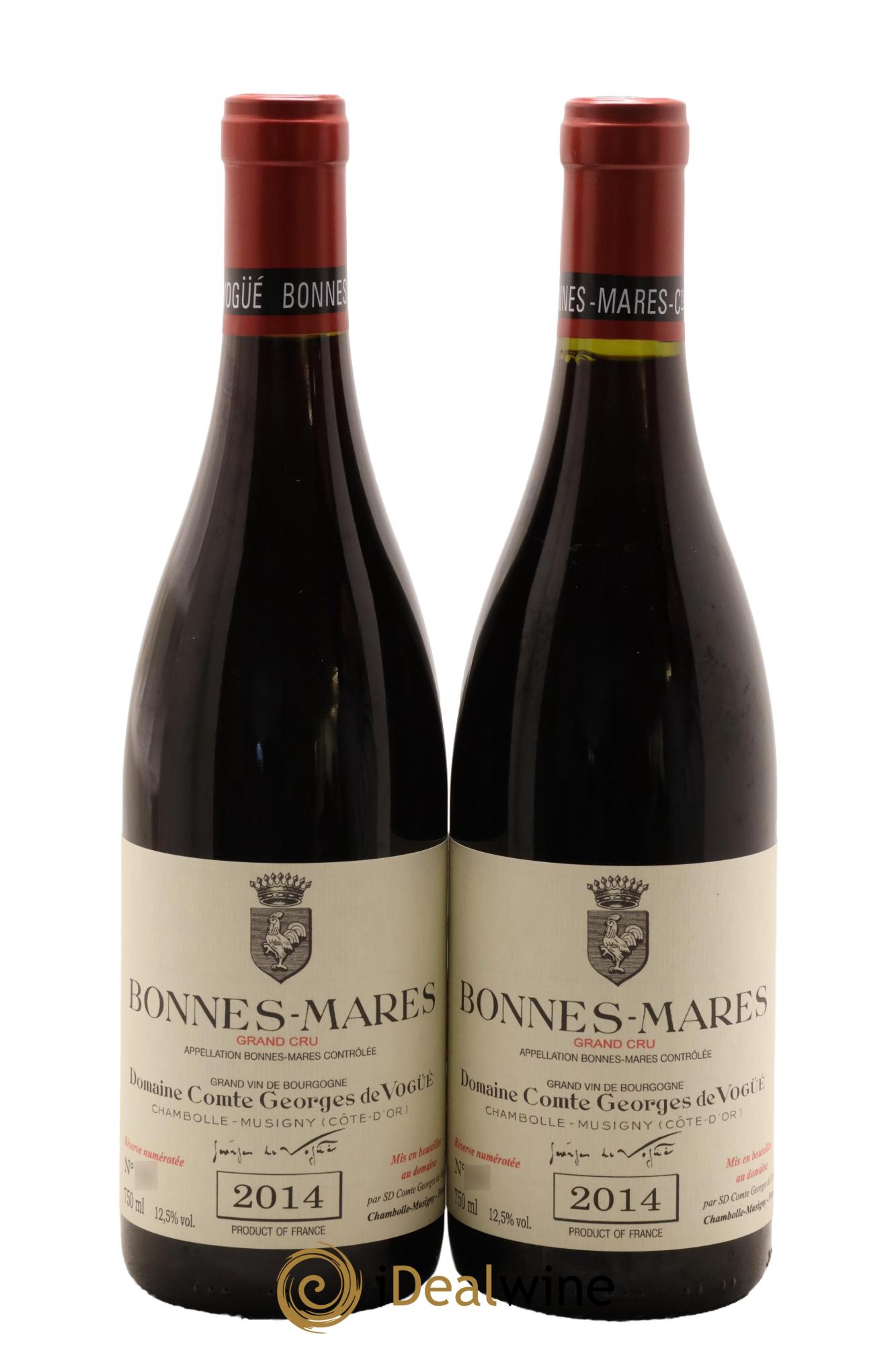 Bonnes-Mares Grand Cru Comte Georges de Vogüé 2014 - Lot de 2 bouteilles - 0