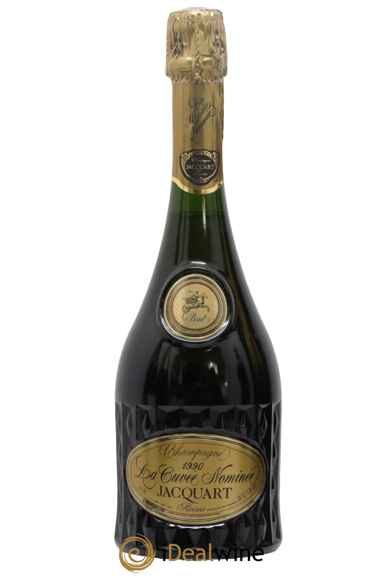 Champagne Cuvée Nominée Jacquart 1990 - Posten von 1 Flasche - 1