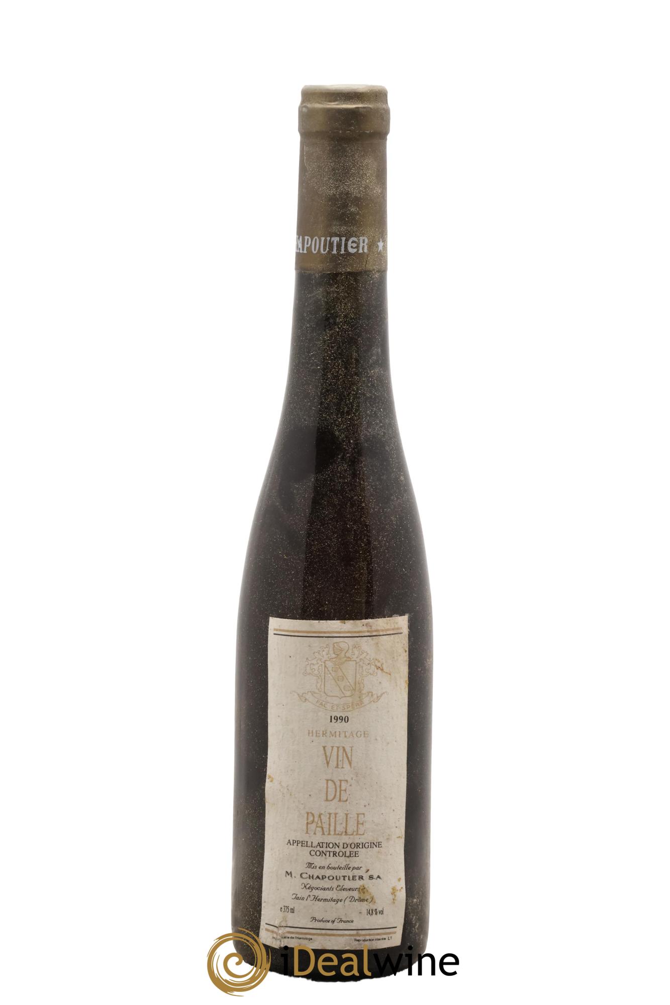 Hermitage Vin de Paille Chapoutier 1990 - Posten von 1 Demi-Flasche - 0