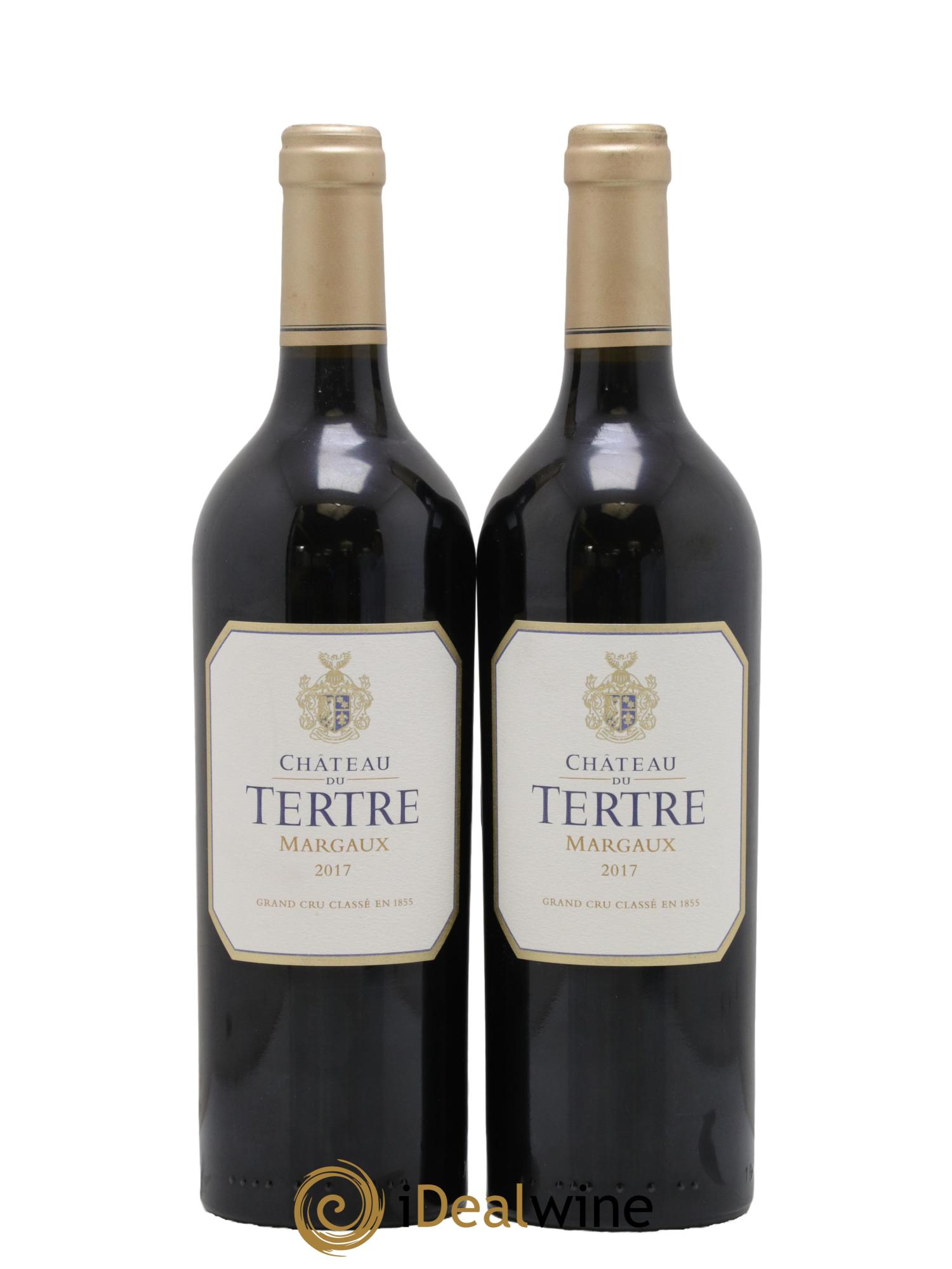 Château du Tertre 5ème Grand Cru Classé 2017 - Lotto di 2 bottiglie - 0