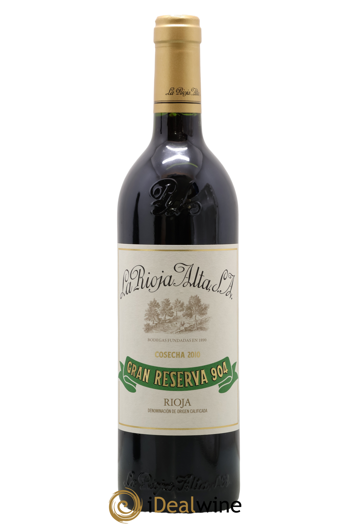 Rioja DOCa Gran Reserva 904 La Rioja Alta 2010 - Lotto di 1 bottiglia - 0