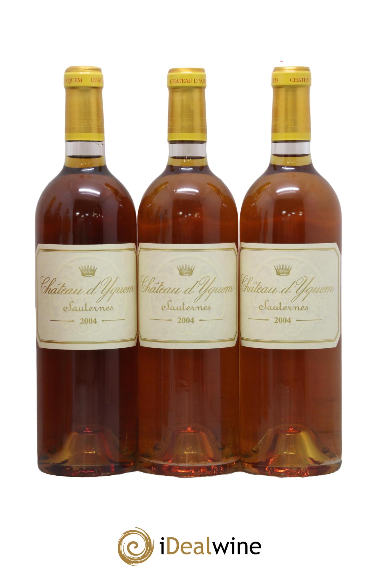 Château d' Yquem 1er Cru Classé Supérieur 2004 - Lot de 6 bouteilles - 2