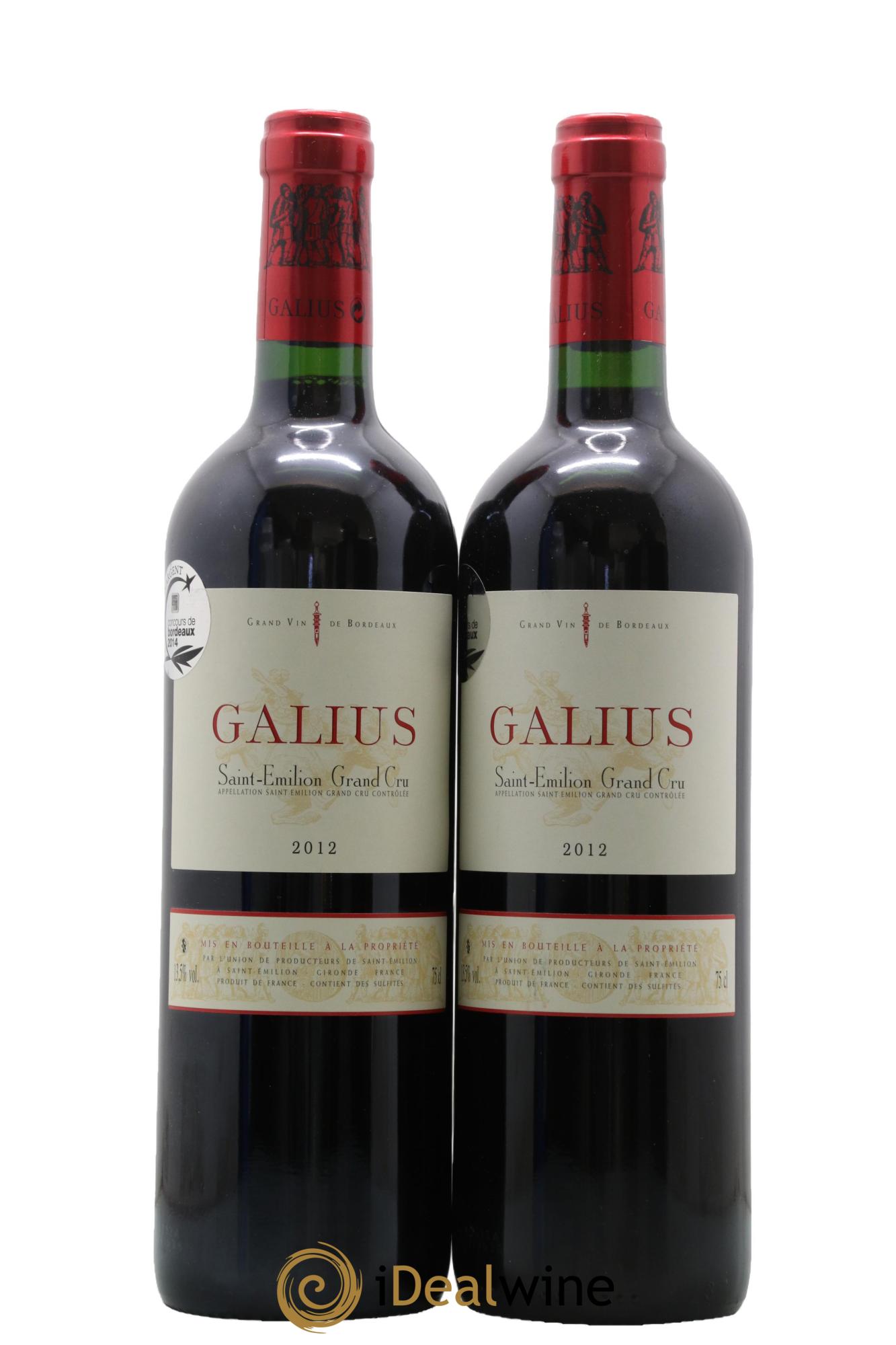 Château Galius 2012 - Posten von 2 Flaschen - 0