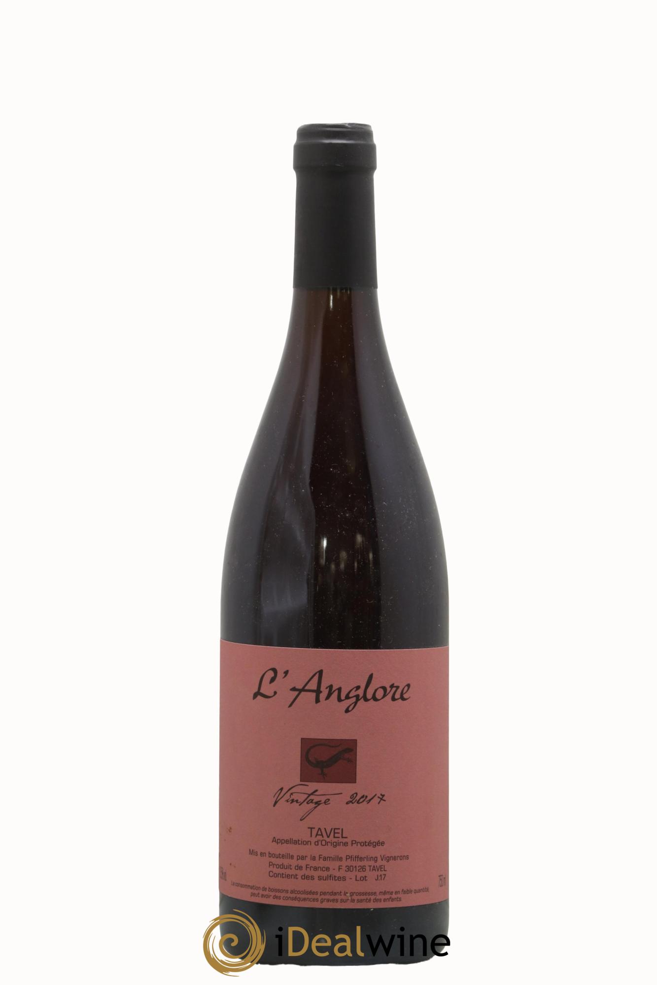 Tavel Vintage L'Anglore 2017 - Posten von 1 Flasche - 0