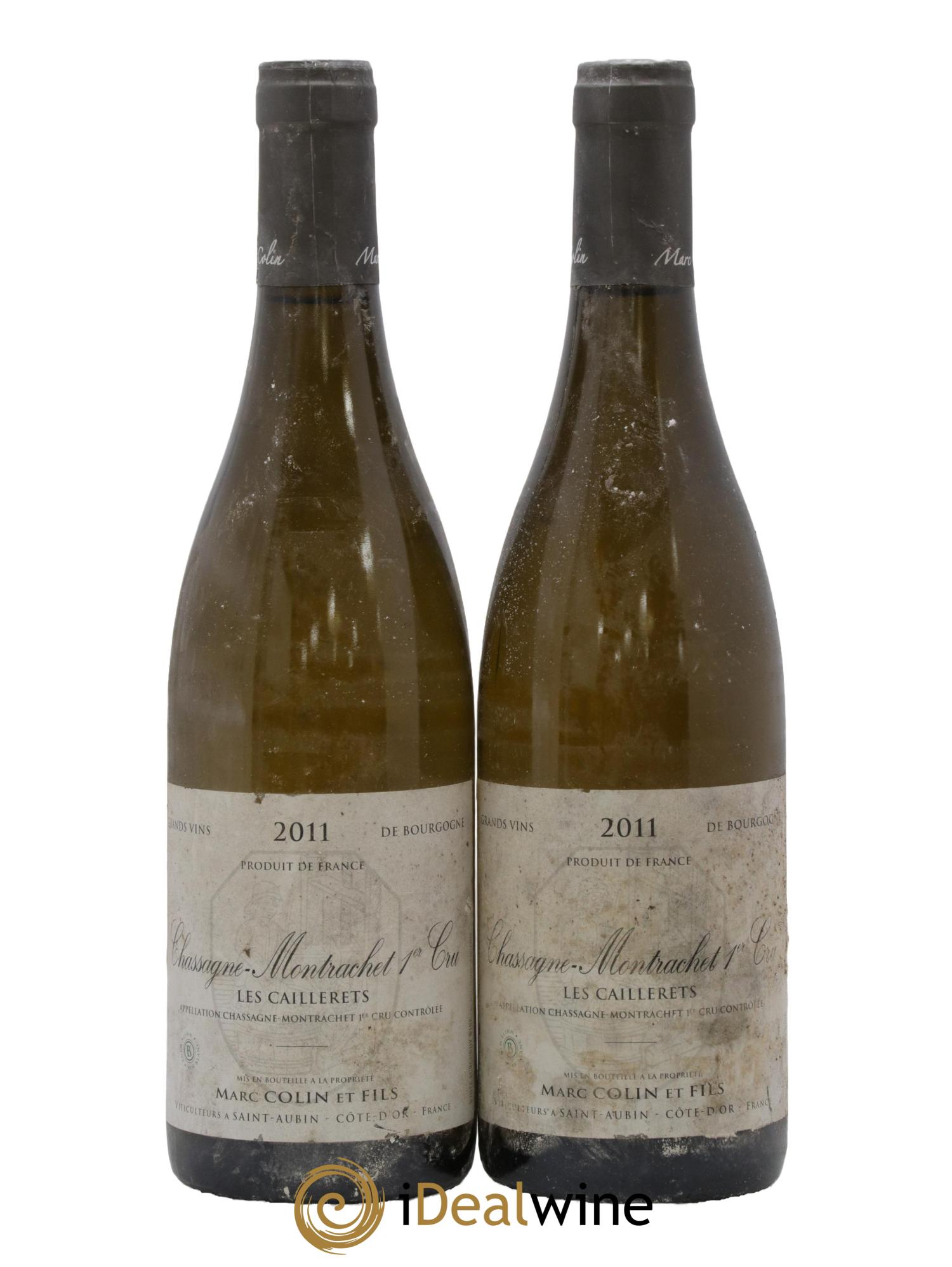 Chassagne-Montrachet 1er Cru Les Caillerets Marc Colin & Fils 2011 - Lot of 2 bottles - 0