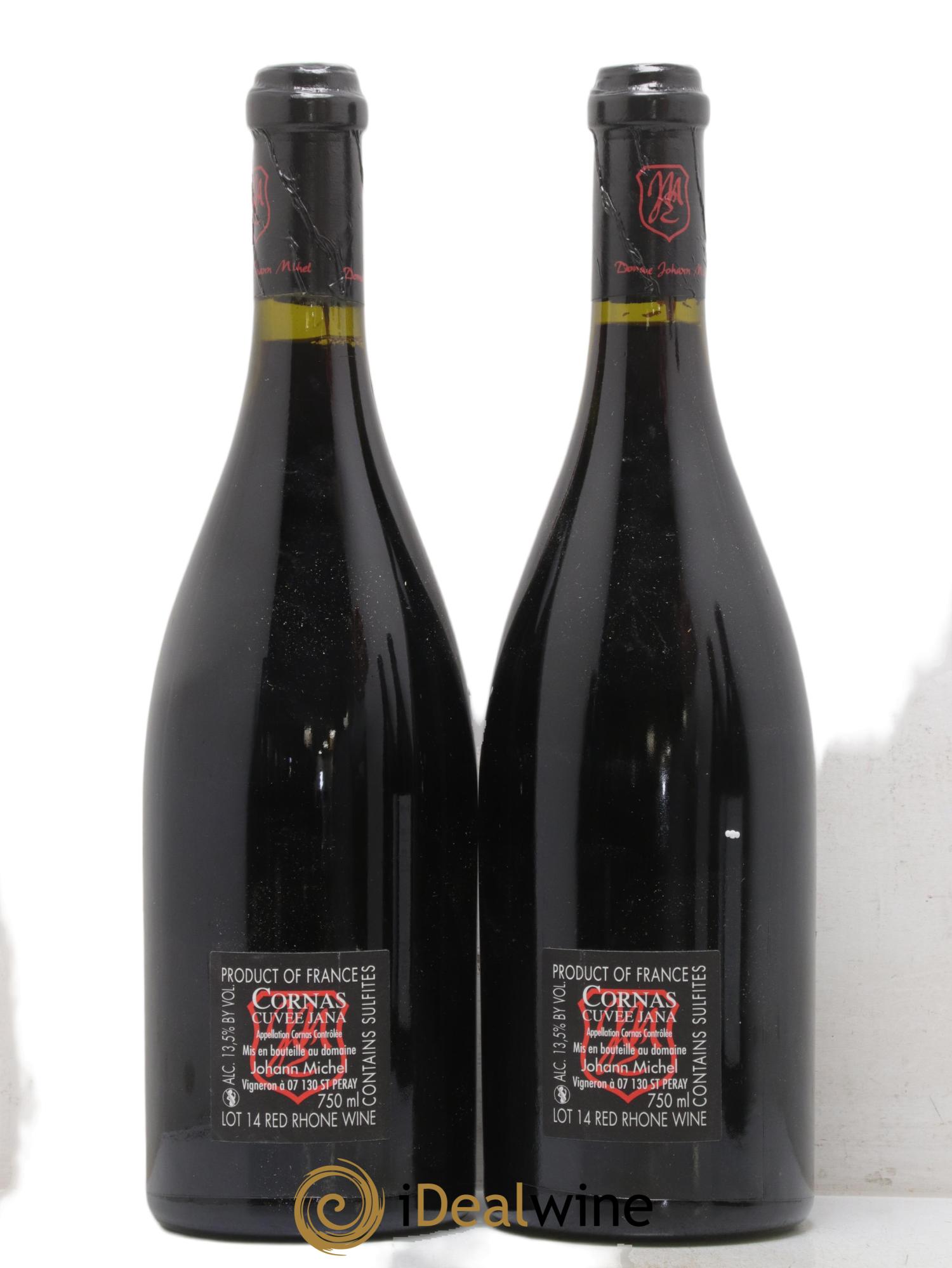 Cornas Cuvée Jana Domaine Johann Michel 2014 - Lot de 2 bouteilles - 1