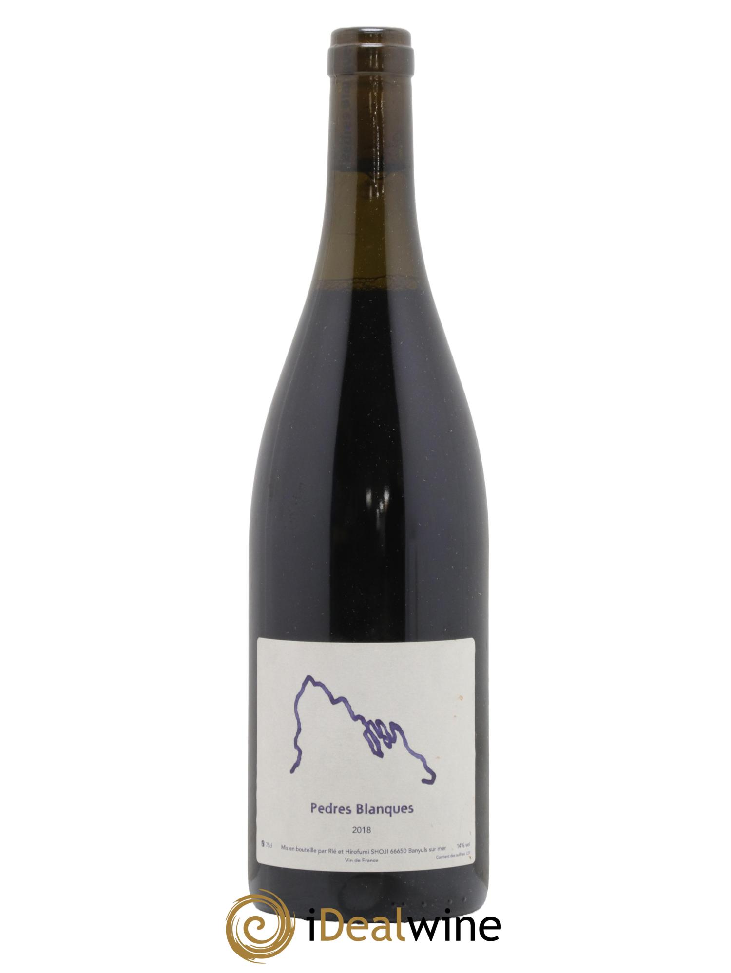 Vin de France Pedres Blanques Rié et Hirofumi Shoji 2018 - Lot de 1 bouteille - 0