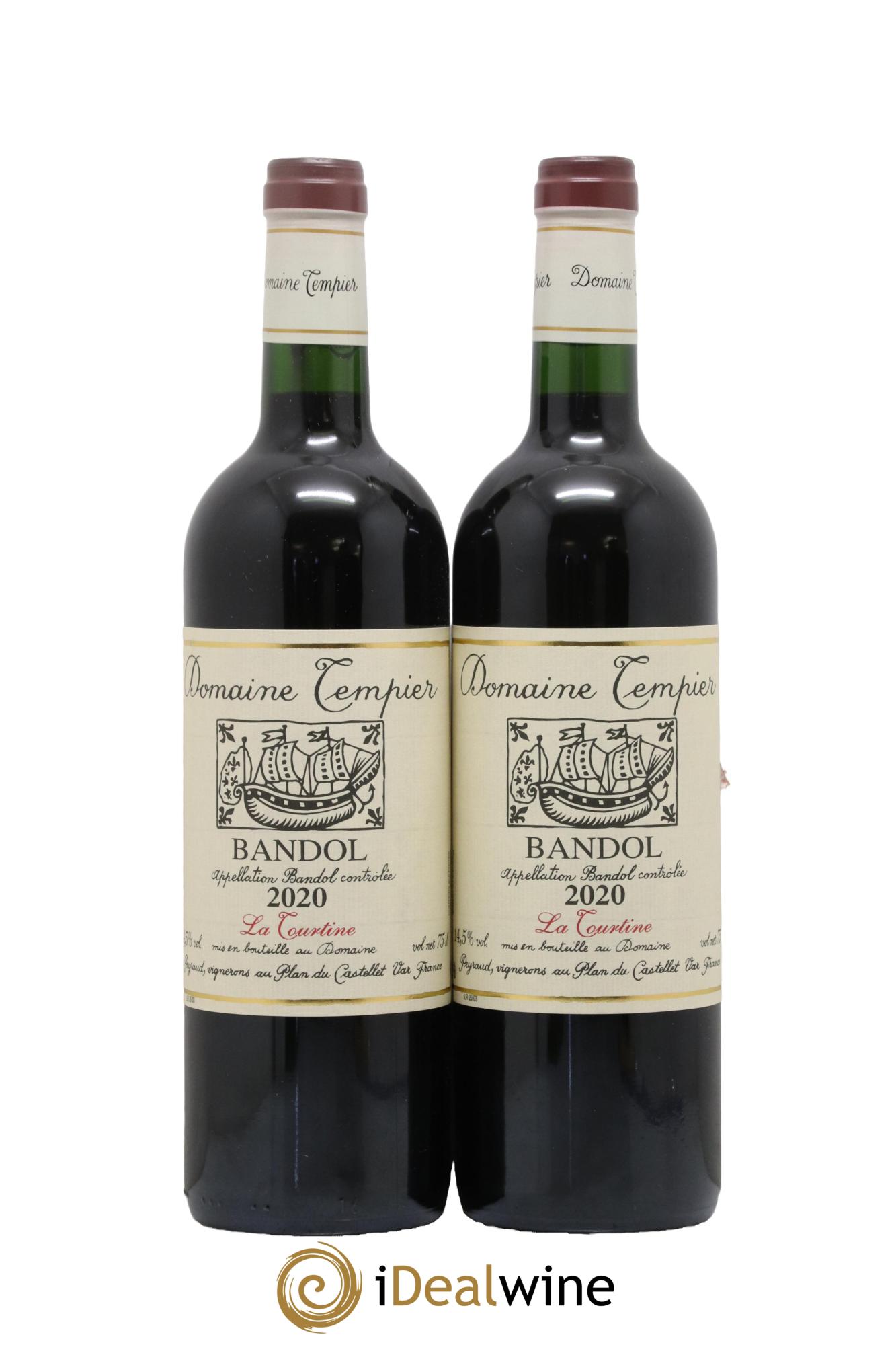 Bandol Domaine Tempier La Tourtine Famille Peyraud 2020 - Lot of 2 bottles - 0