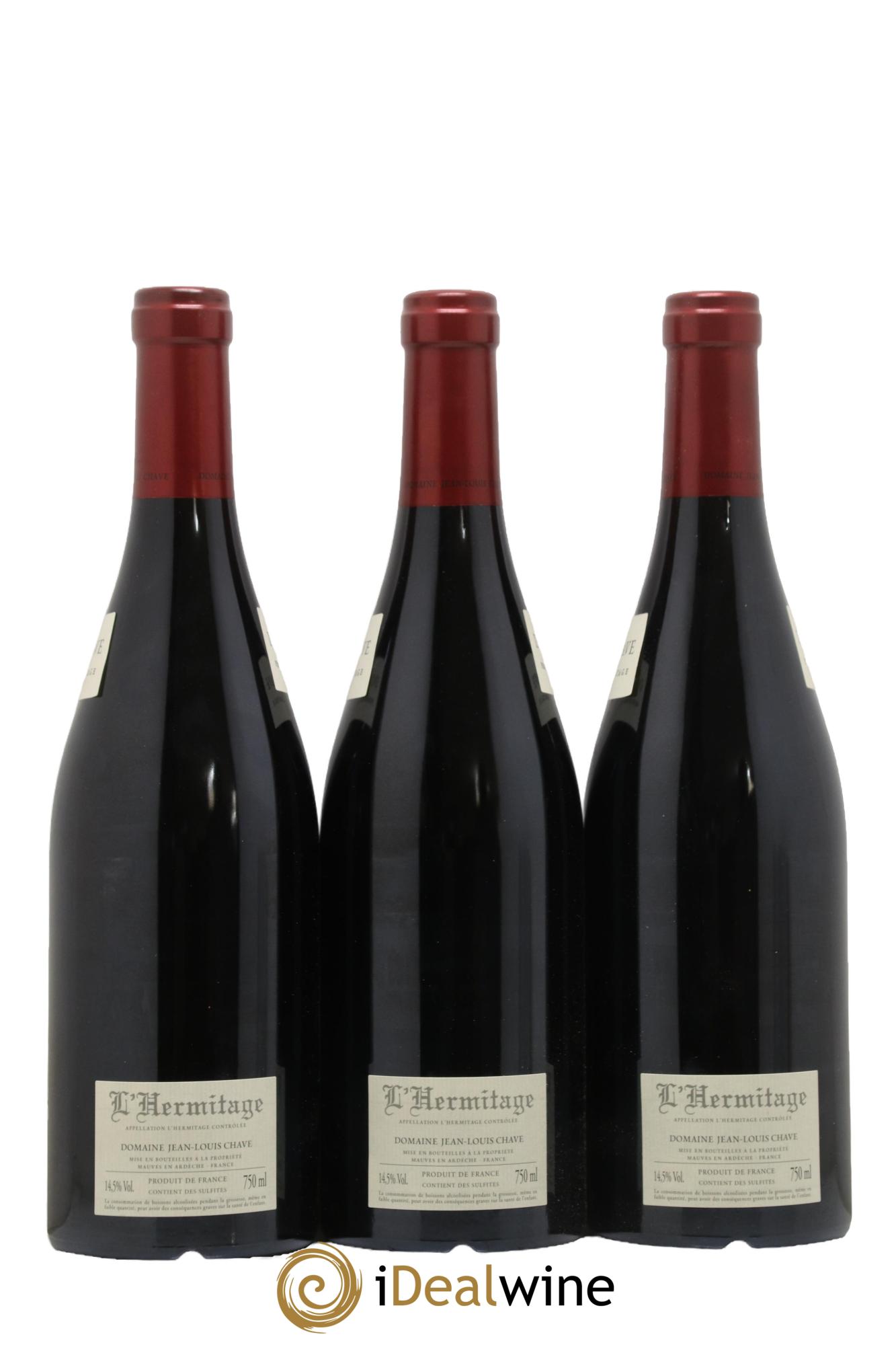 Hermitage Jean-Louis Chave 2016 - Lot de 3 bouteilles - 1