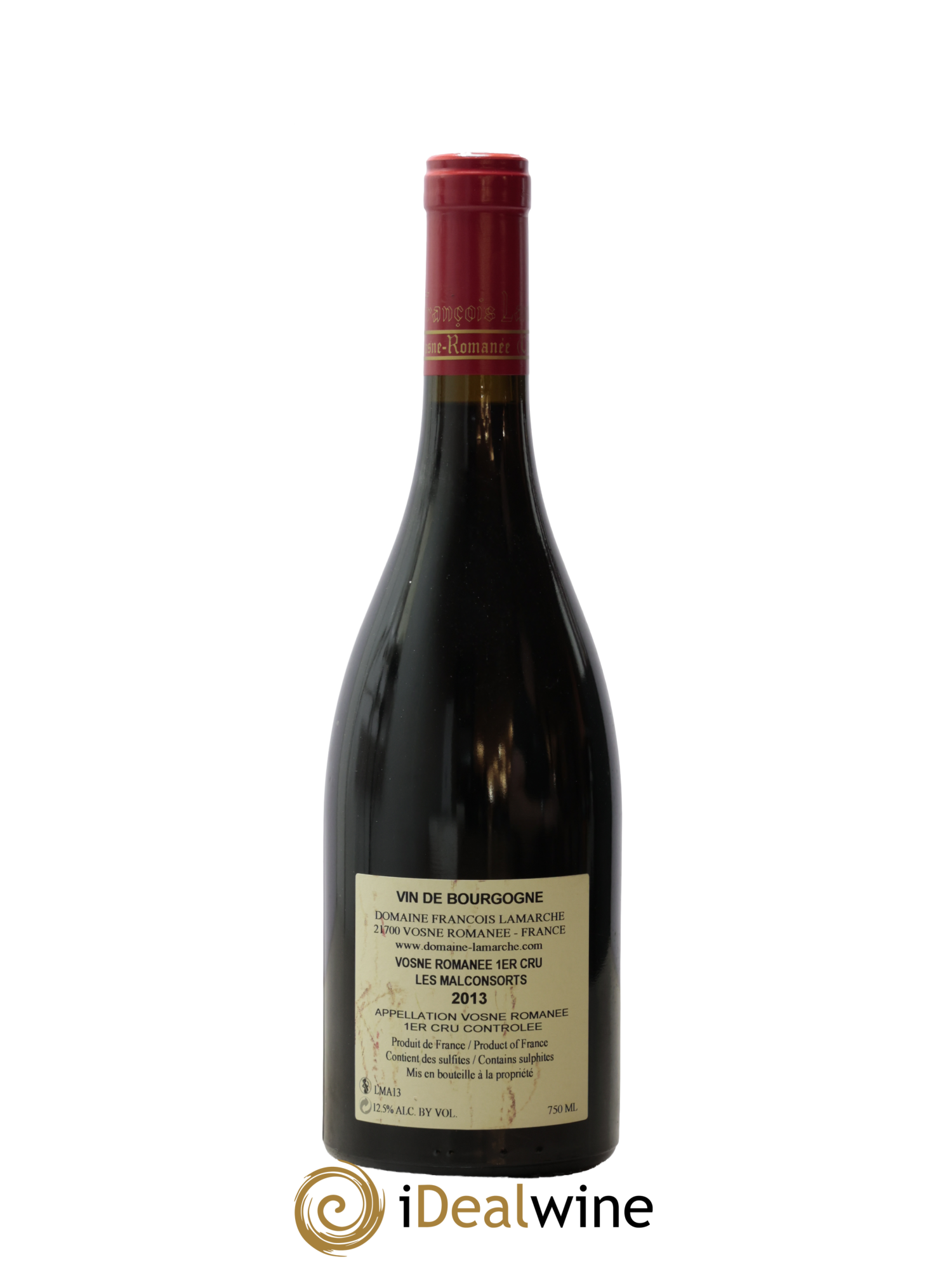 Vosne-Romanée 1er Cru Les Malconsorts Lamarche (Domaine) 2013 - Lot de 1 bouteille - 1