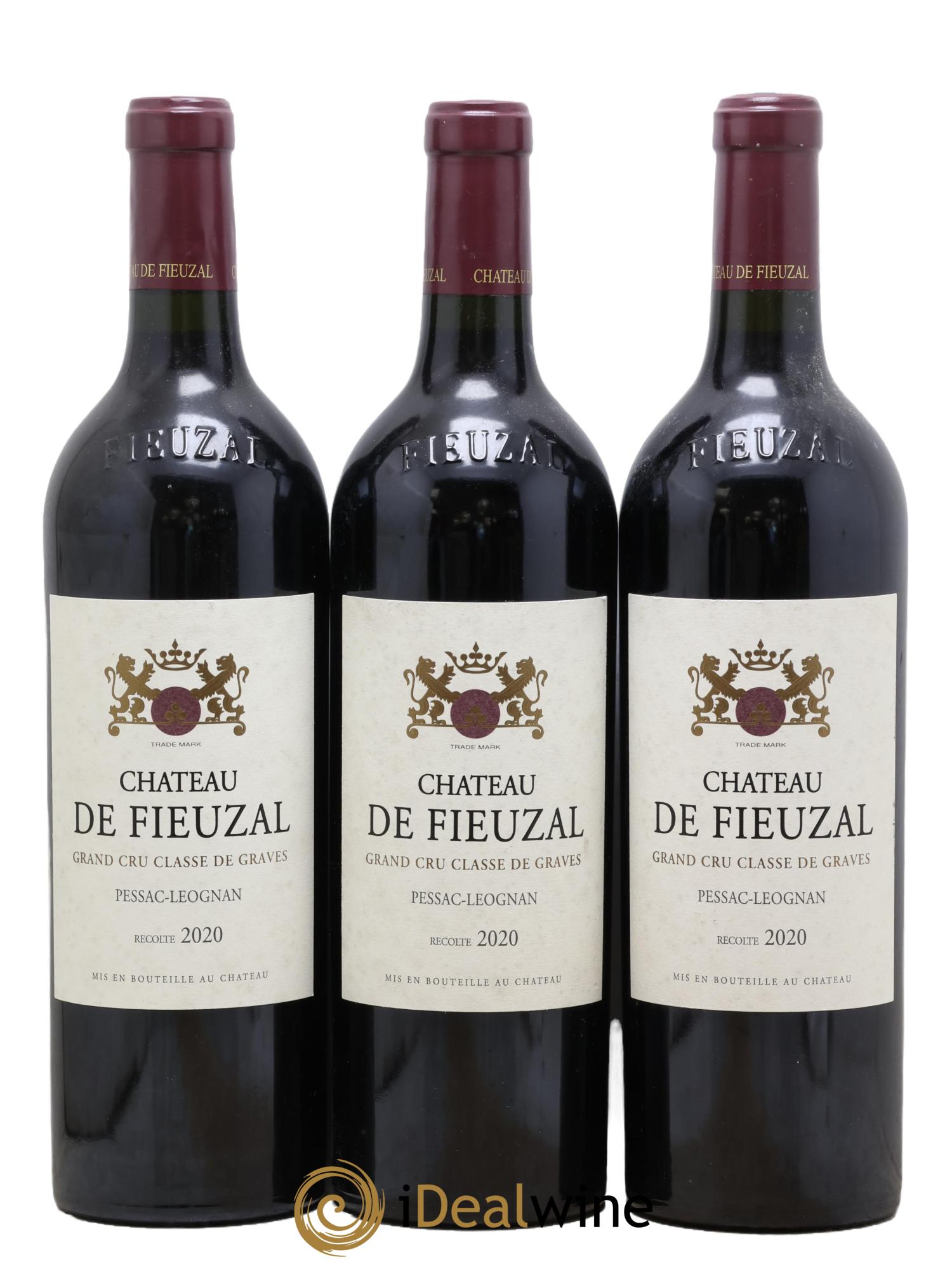 Château de Fieuzal Cru Classé de Graves 2020 - Lot of 3 bottles - 0