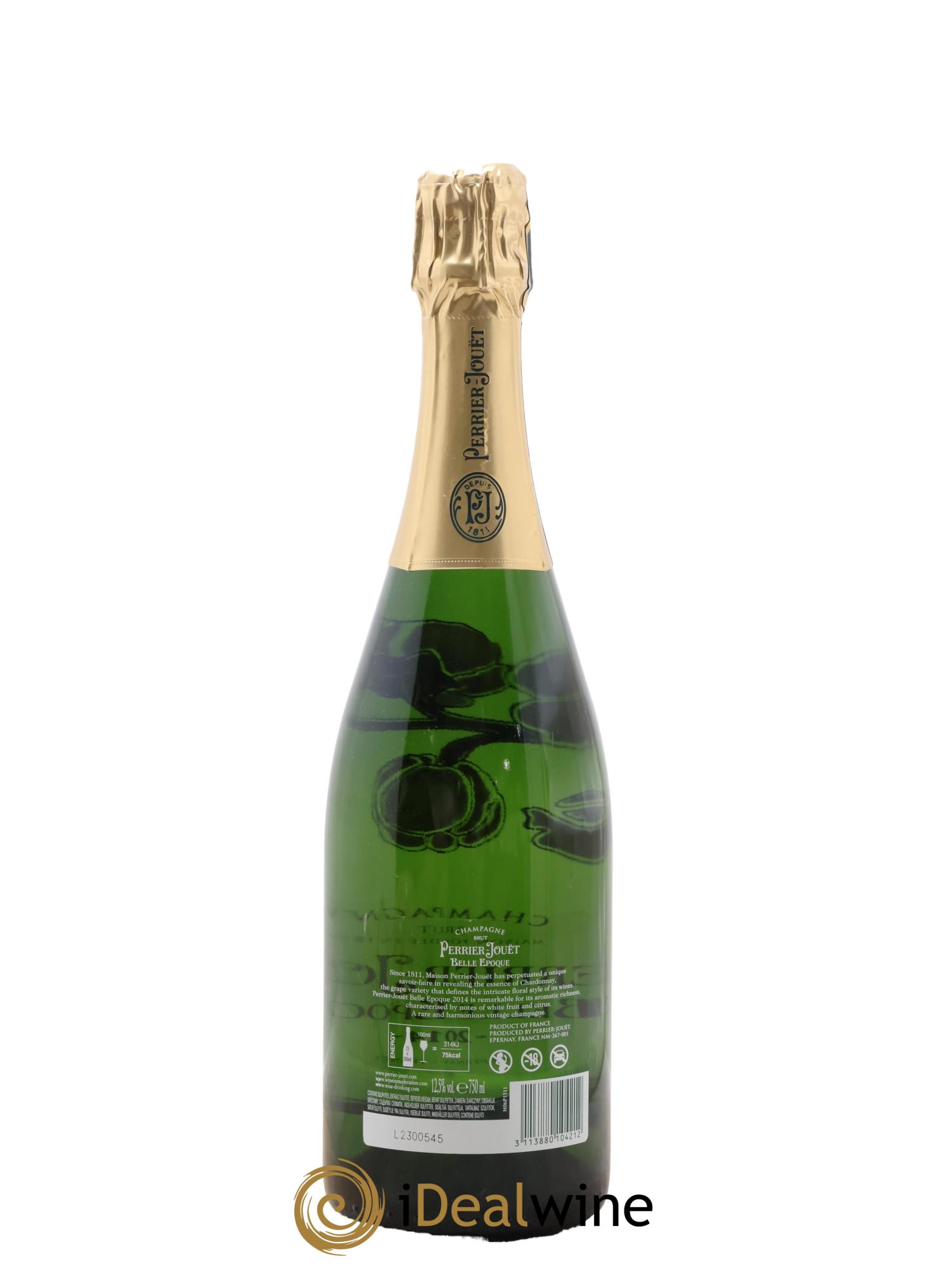Cuvée Belle Epoque Brut Perrier-Jouët 2014 - Posten von 1 Flasche - 1