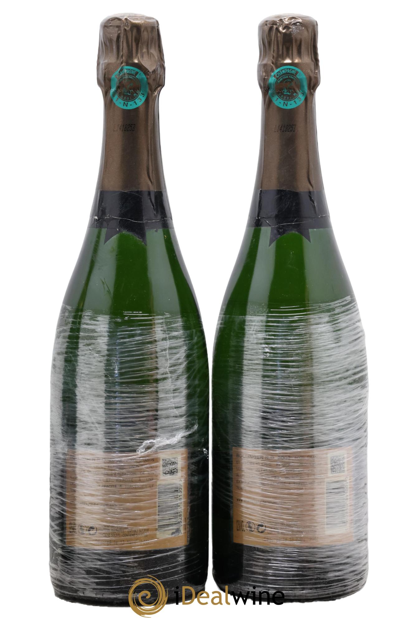 R.D. Extra-Brut Bollinger 2002 - Lot of 2 bottles - 1