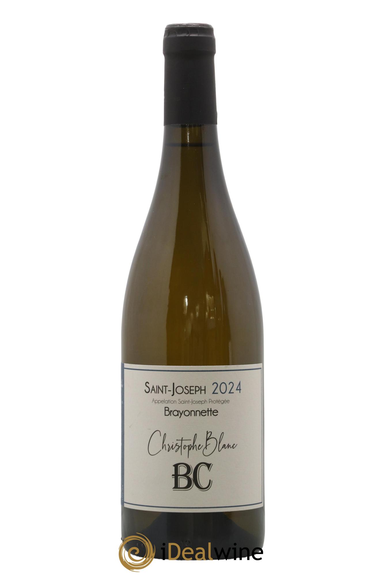 Saint-Joseph Brayonnette Christophe Blanc 2024 - Lot de 1 bouteille - 0