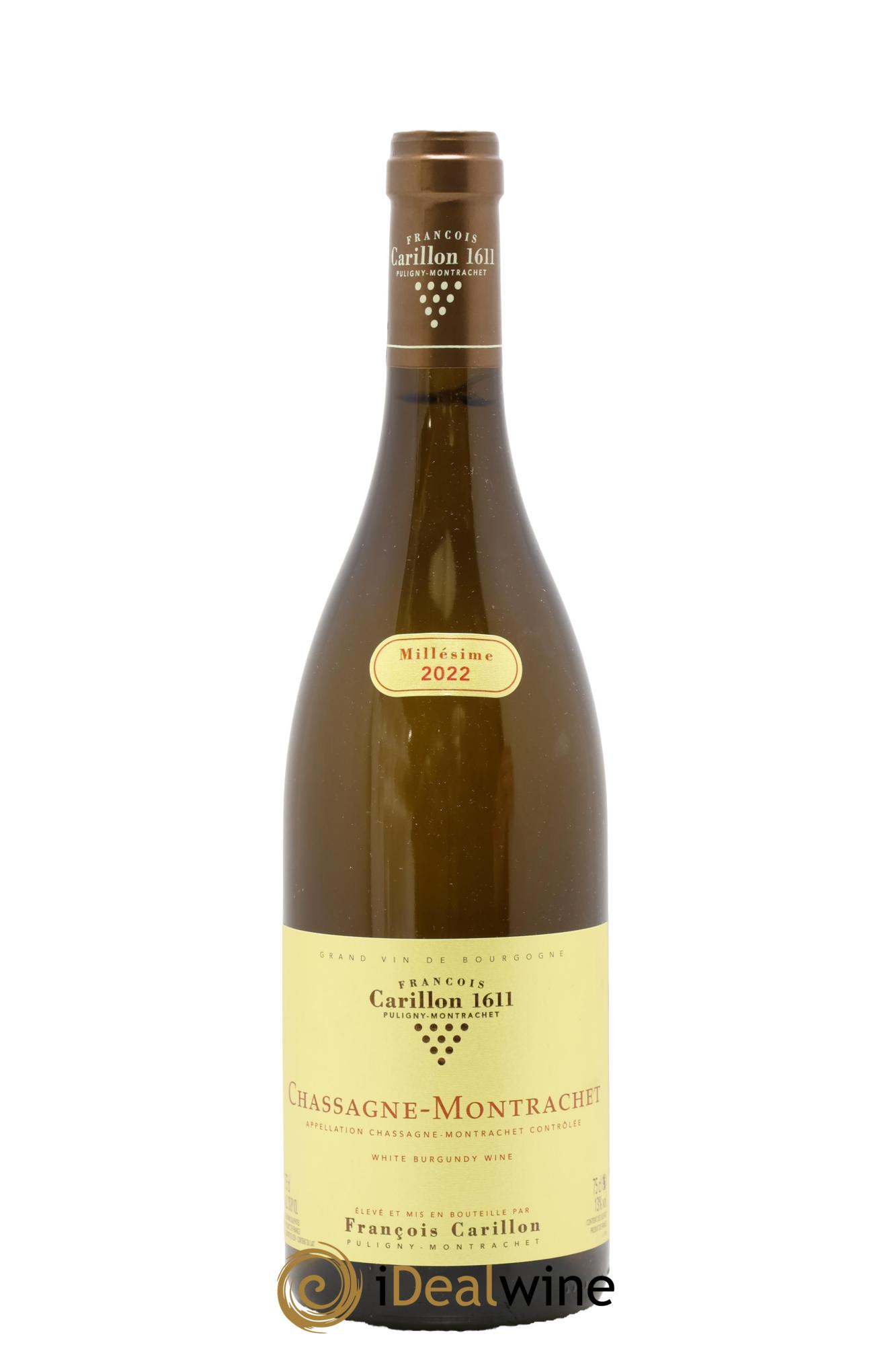 Chassagne-Montrachet François Carillon 2022 - Lot de 1 bouteille - 0